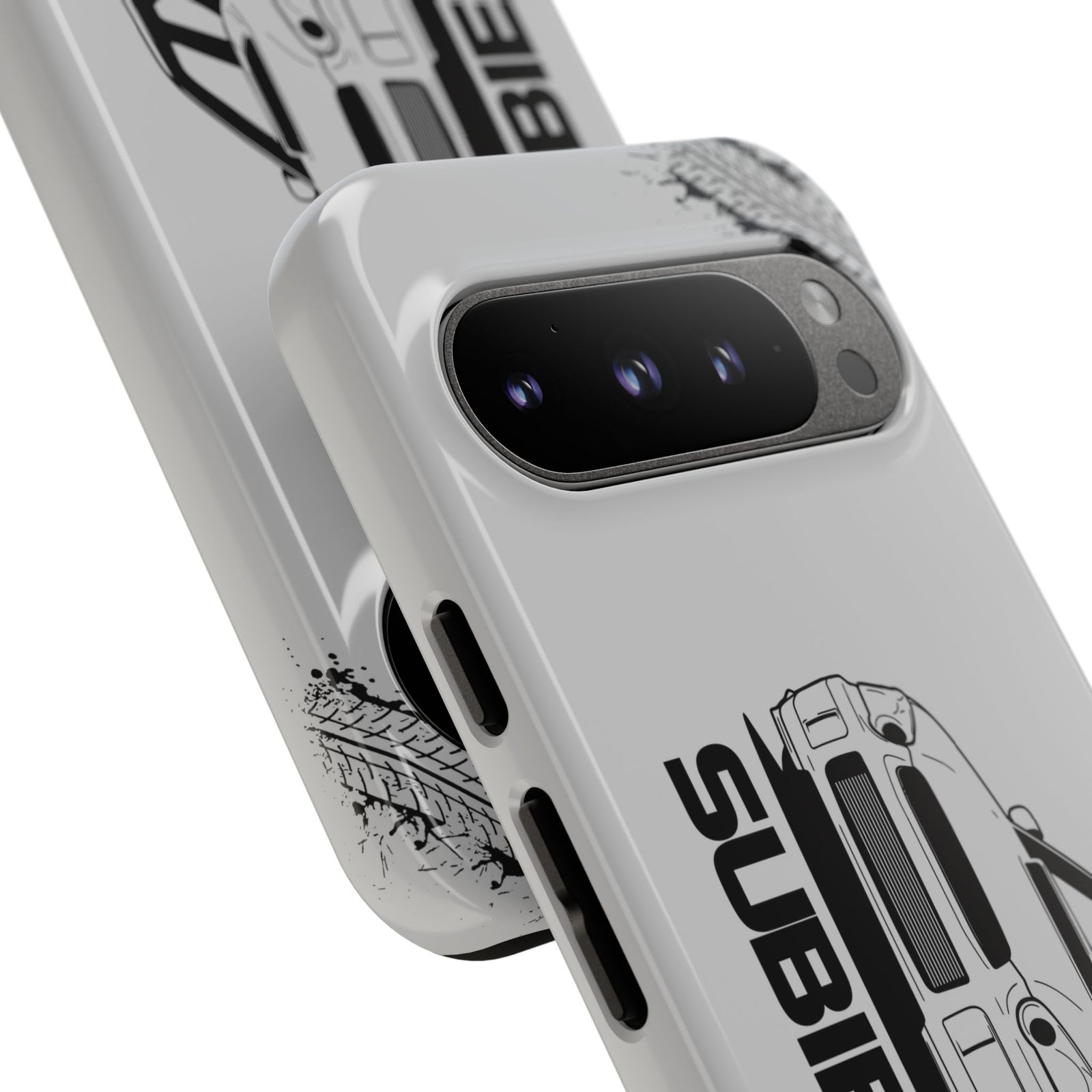 JDM Gang Tough Phone Case - Google Pixel 9 Pro, glossy, camera cutout close-up