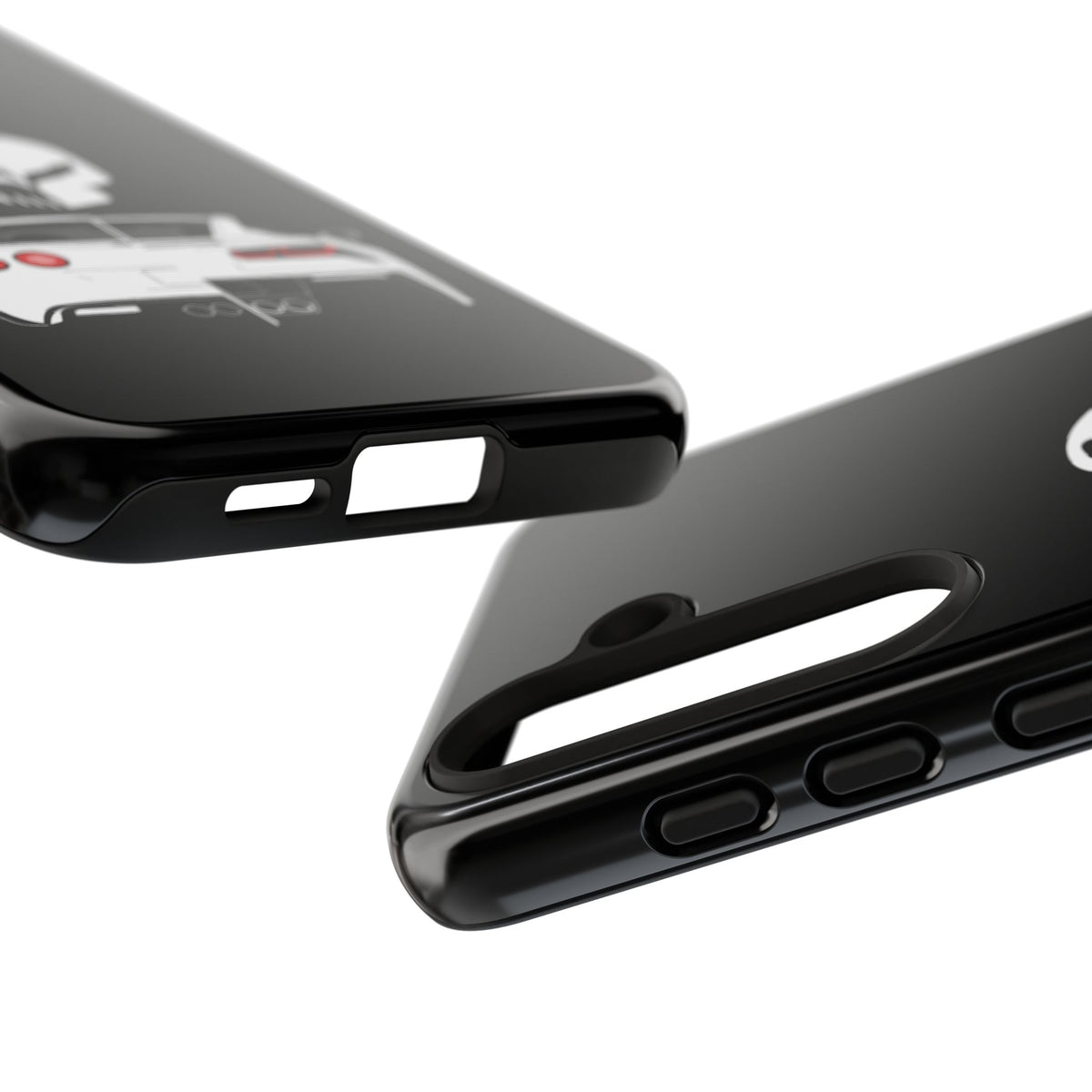 Corvette Punisher Skull Tough Phone Case | Muscle Car Guy Gift