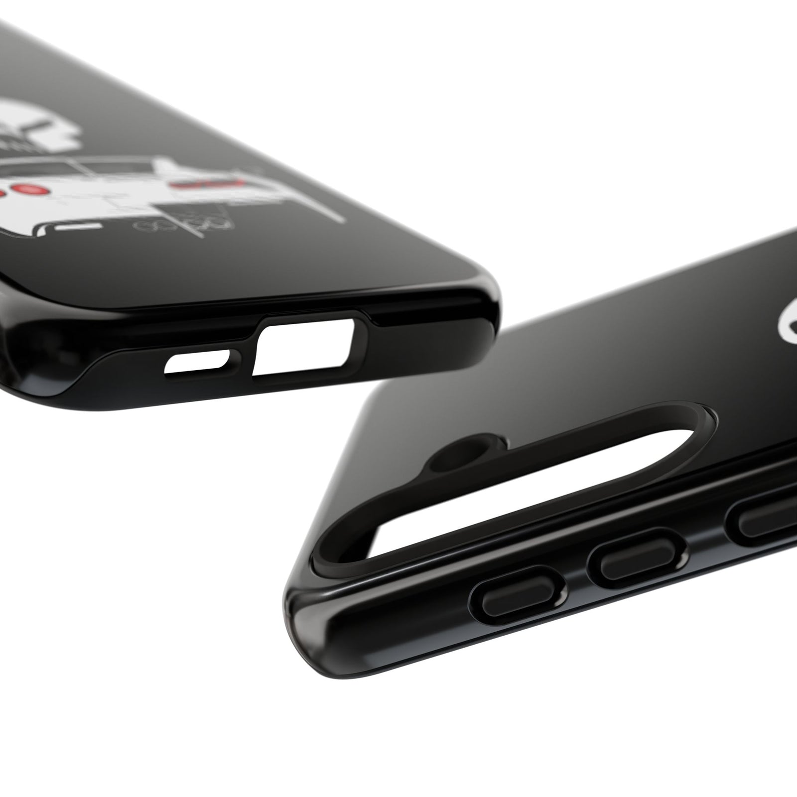 Corvette Punisher Skull Tough Phone Case | Muscle Car Guy Gift