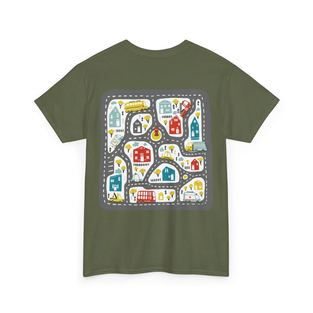 Play Cars on Dad's Back T-Shirt | Funny Dad Car Tee