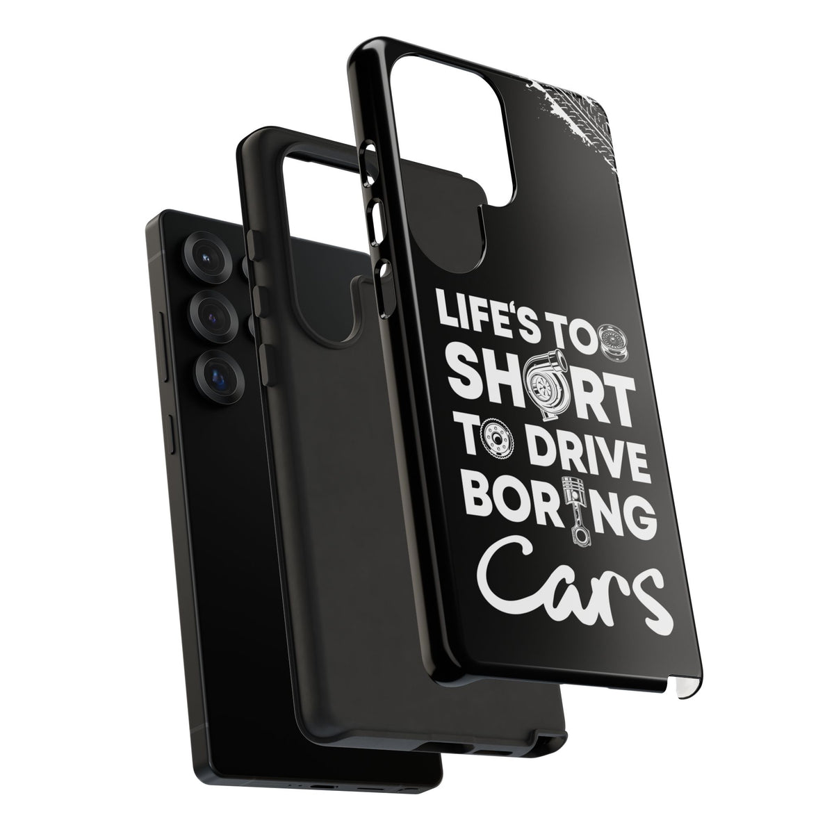 Life is Too Short to Drive Boring Cars Tough Phone Case | Car Gift