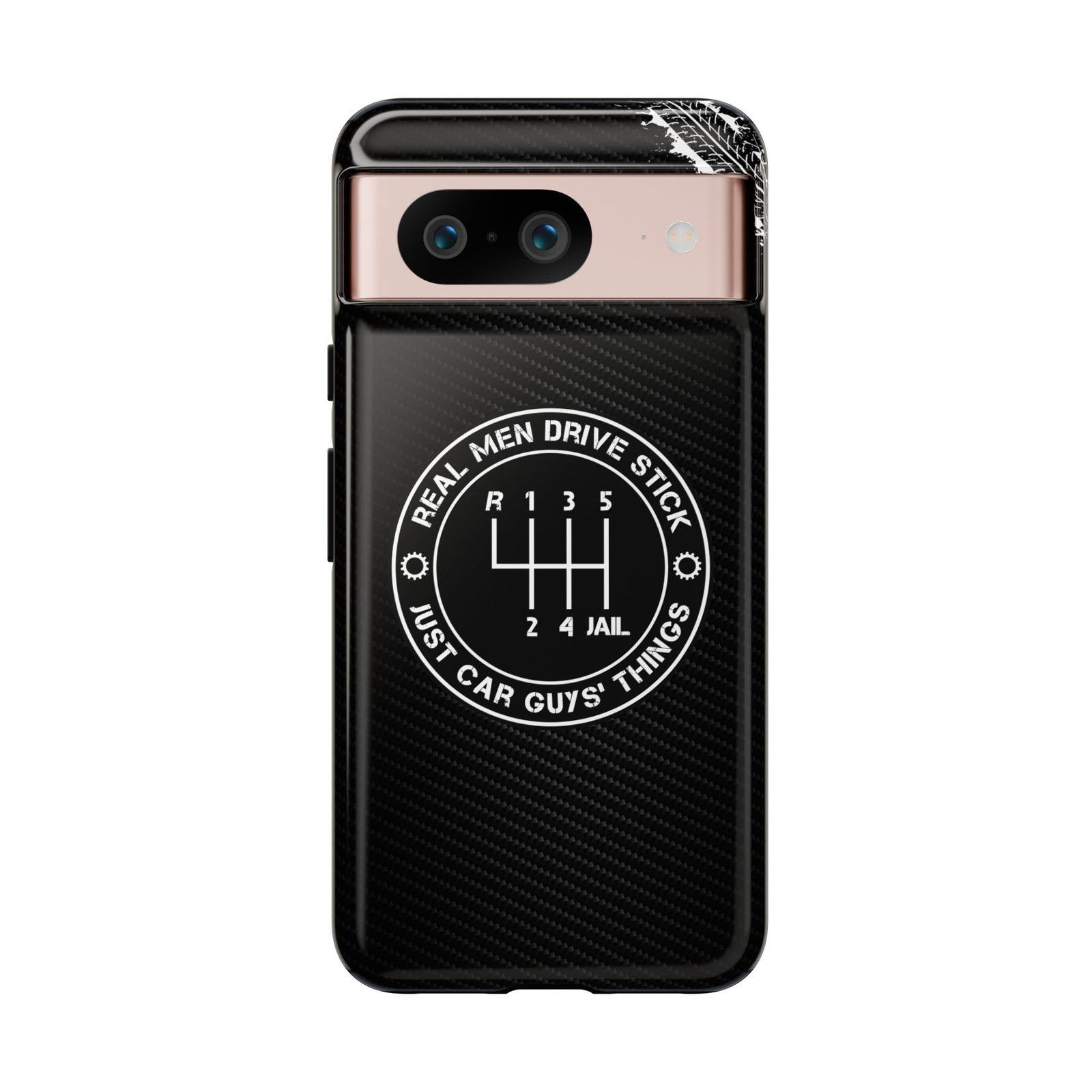 Real Men Drive Stick Manual Transmission Tough Phone Case | Car Guy Gift
