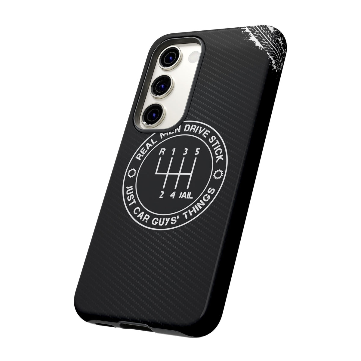 Real Men Drive Stick Manual Transmission Tough Phone Case | Car Guy Gift