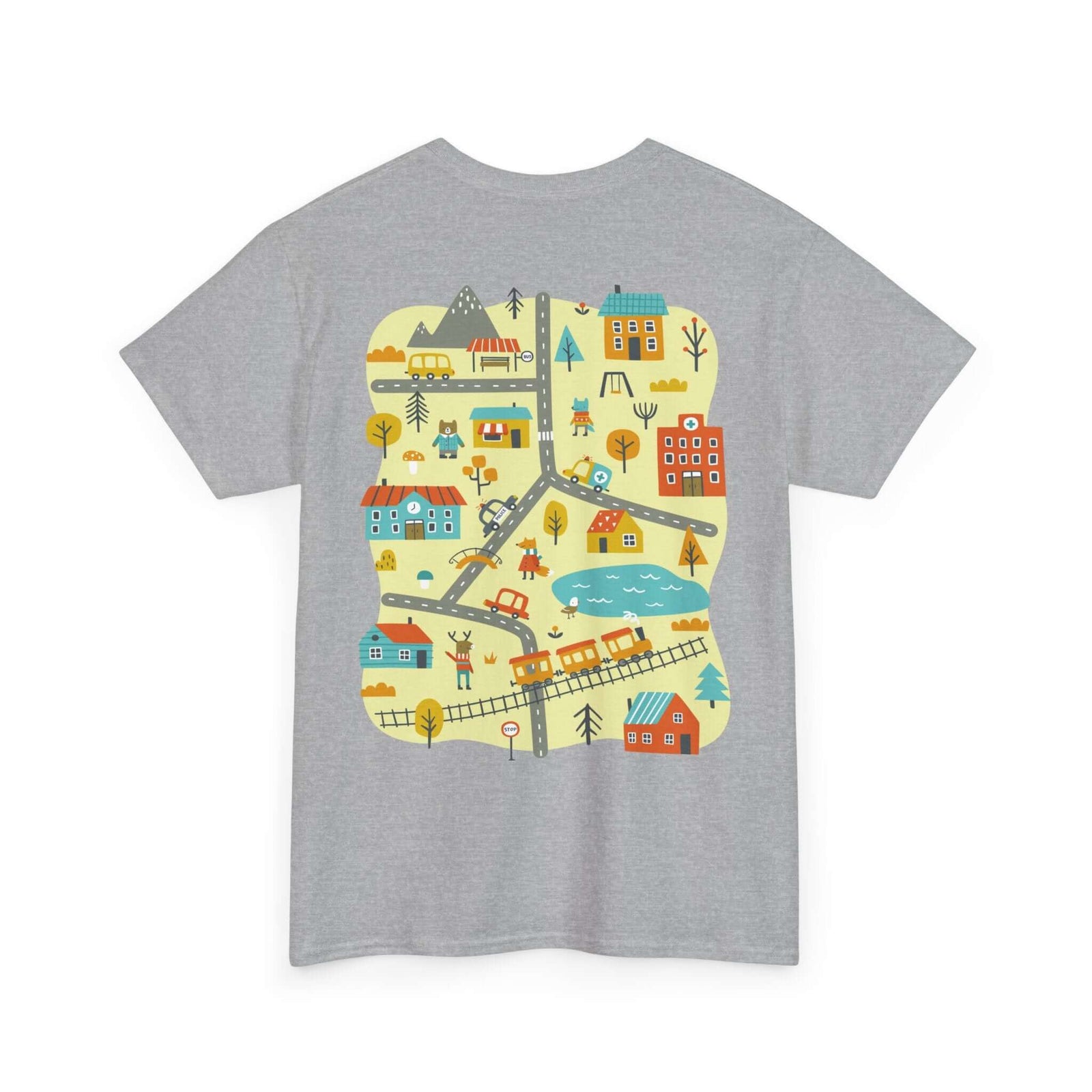 City Play Roads T-Shirt | Funny Dad Gift for Car Lovers