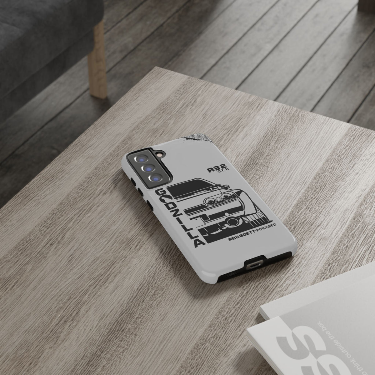 R32 Skyline GTR BNR32 Godzilla Tough Phone Case | JDM Car Gift