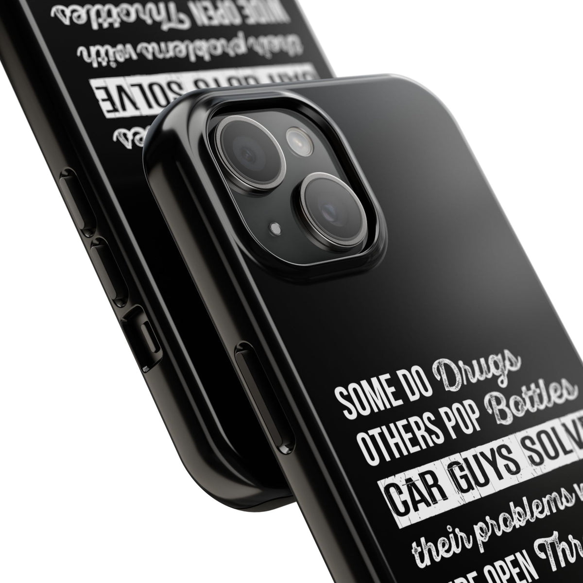 Car Guys Problems Funny Tough Car Phone Case | Car Enthusiast Gift