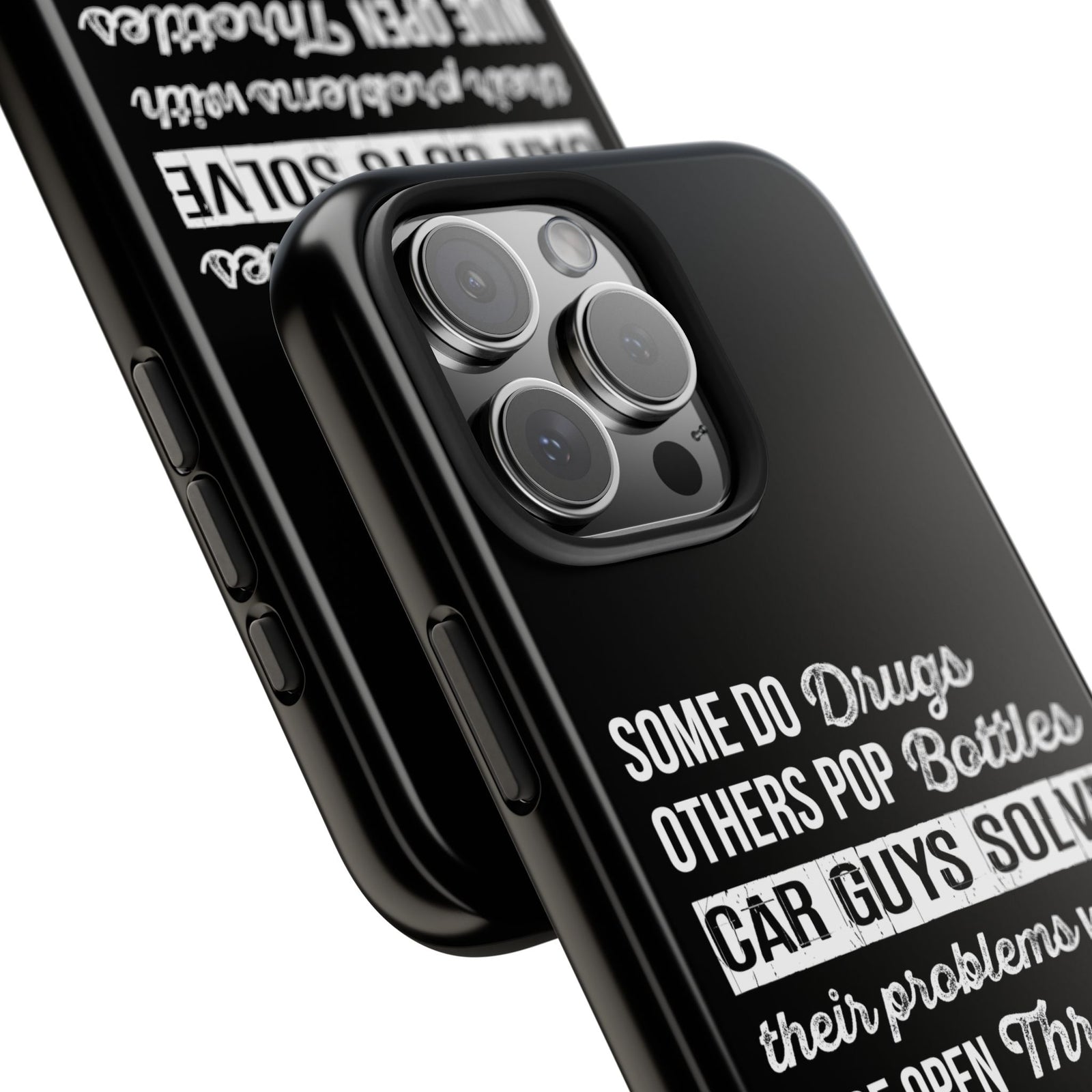 Car Guys Problems Funny Tough Car Phone Case | Car Enthusiast Gift