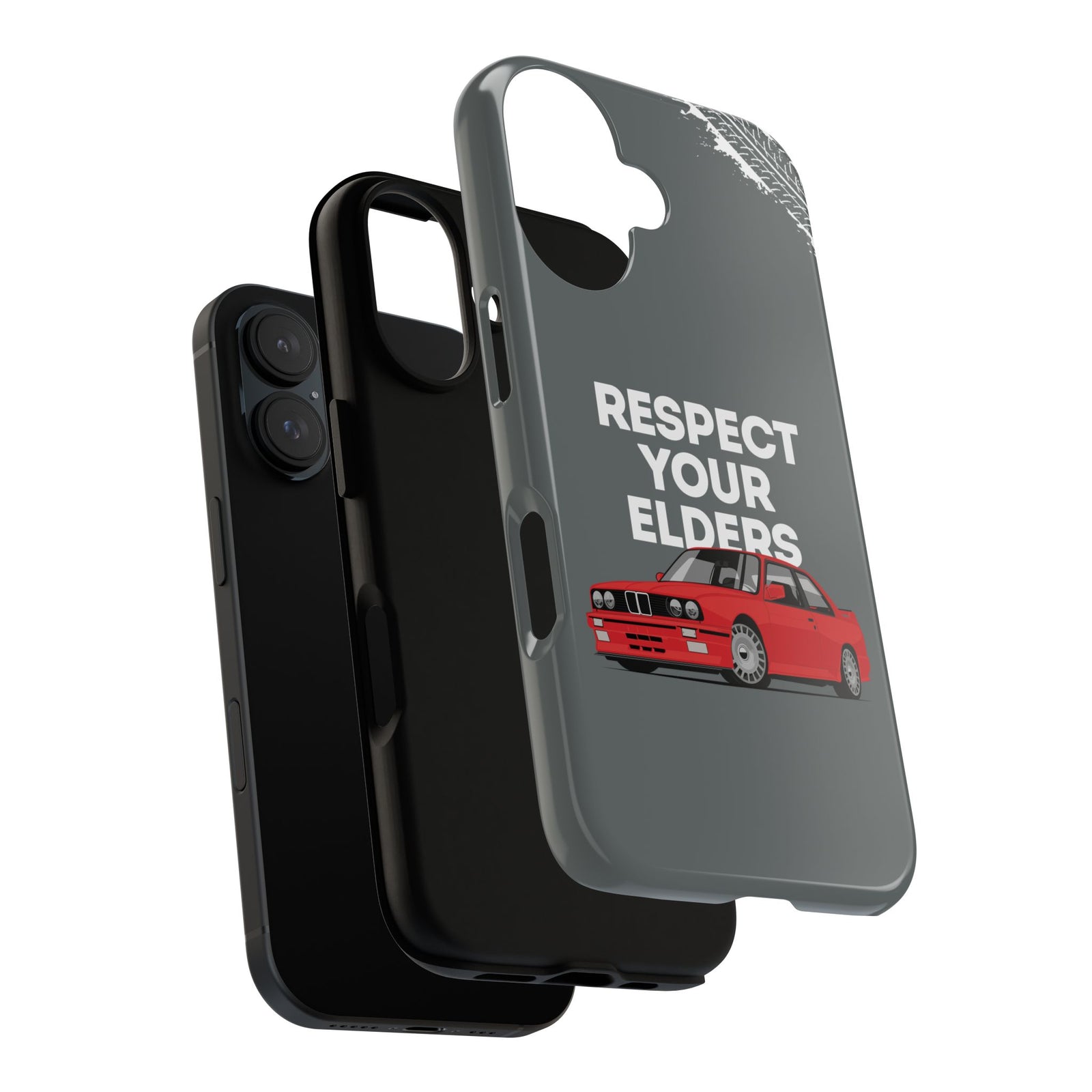 E30 M3 Respect Your Elders Tough Phone Case | Classic Car Guy Gift
