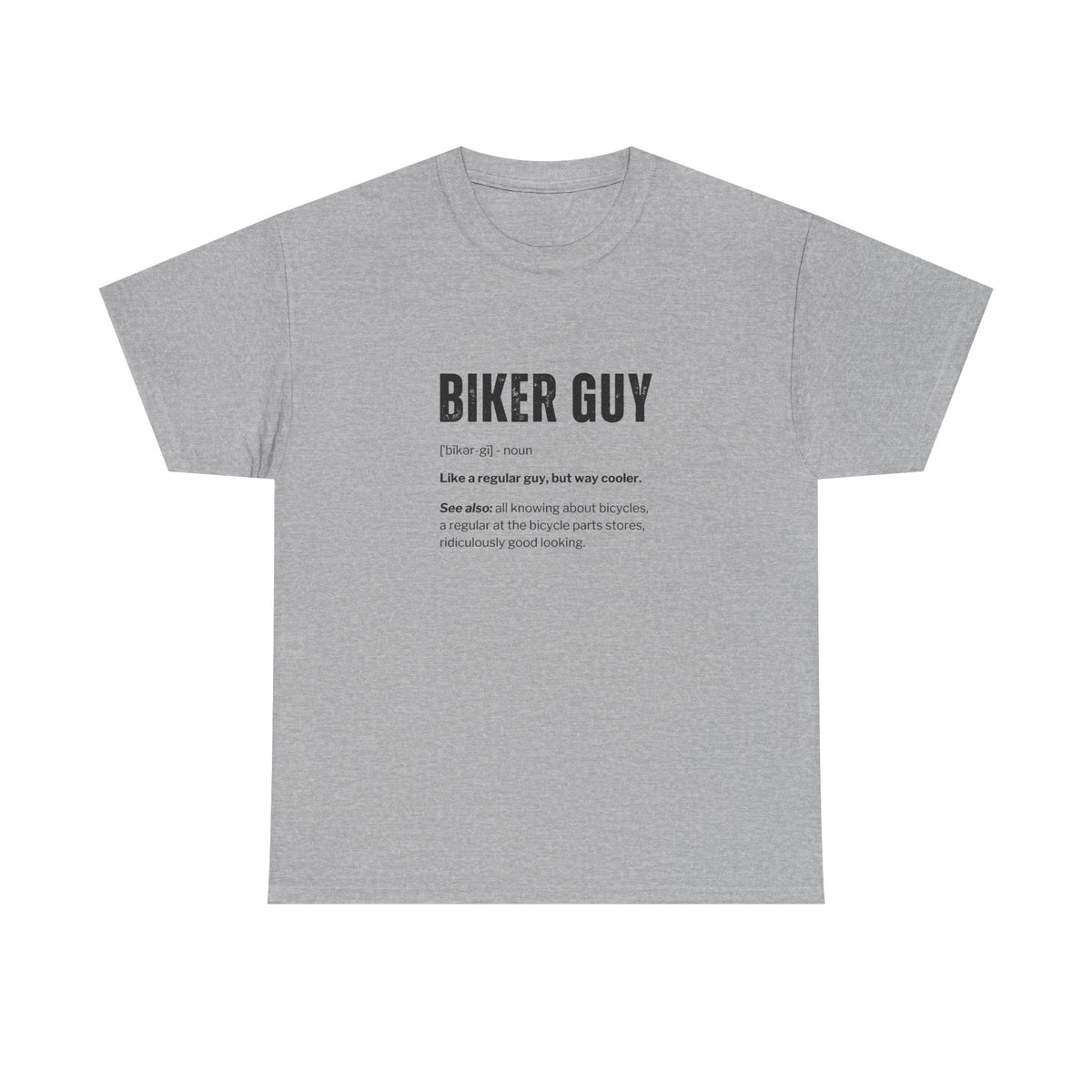 Cyclist Definition t-shirt color variant - funny cycling gift tee