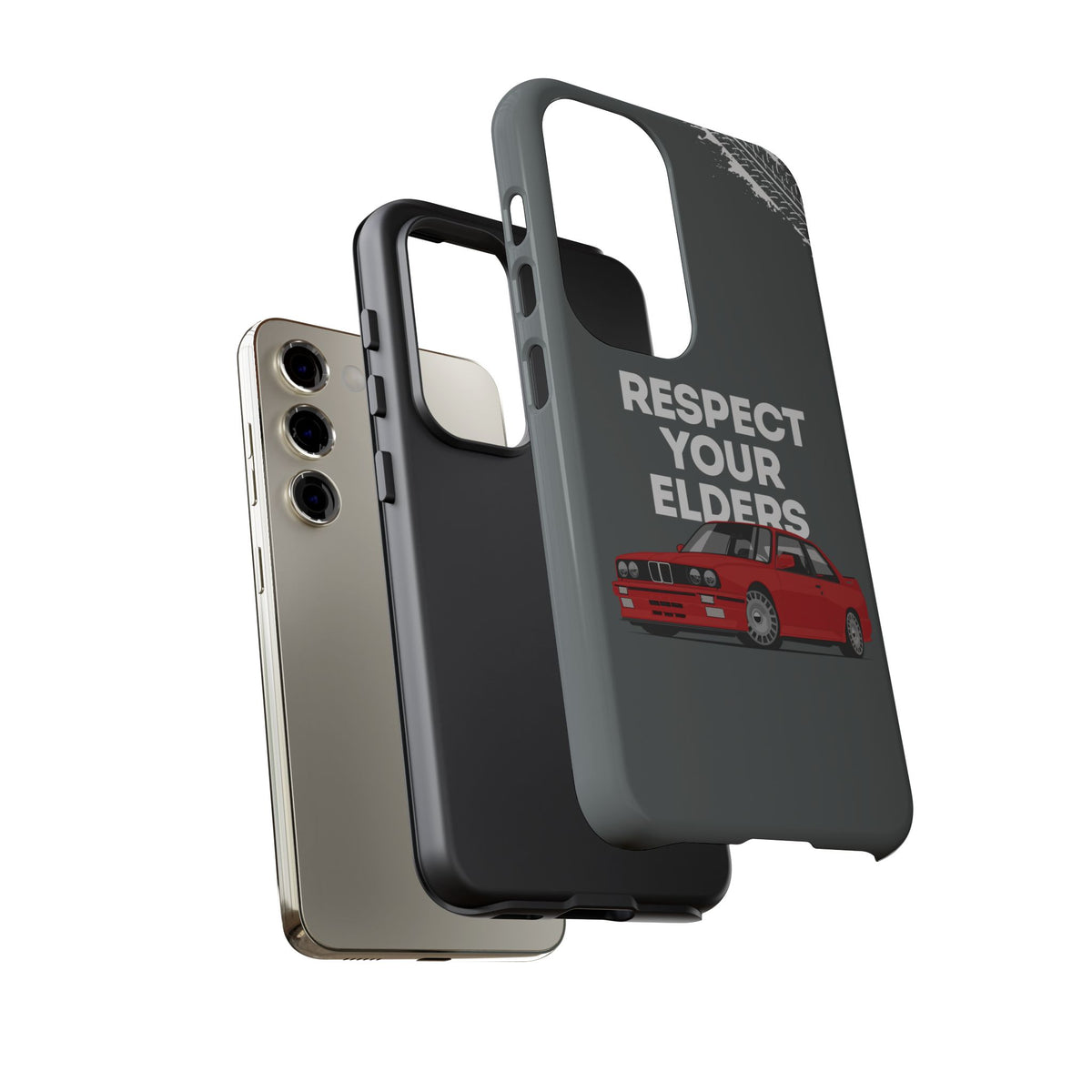 E30 M3 Respect Your Elders Tough Phone Case | Classic Car Guy Gift