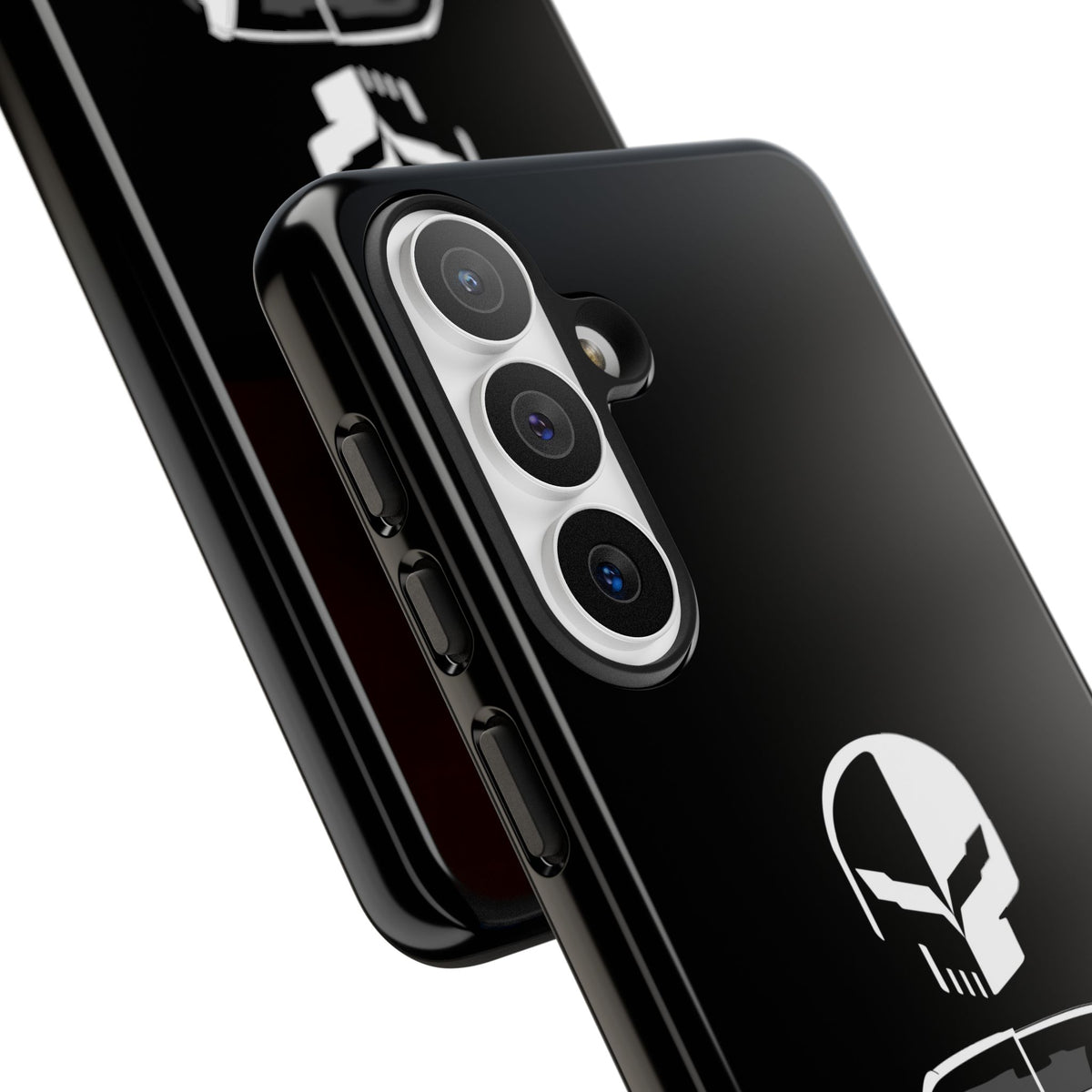 Corvette Punisher Skull Tough Phone Case | Muscle Car Guy Gift