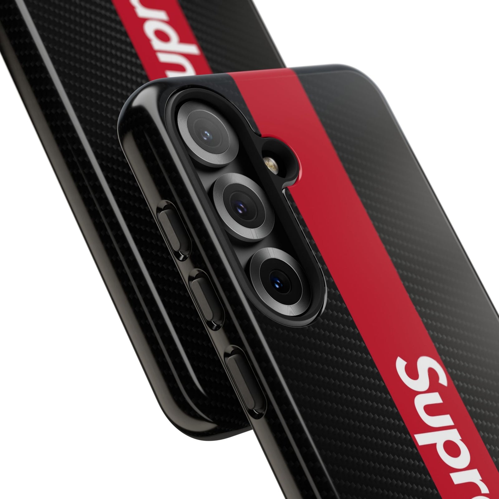JDM Style Design Tough Phone Case - iPhone 15 Pro, glossy, front and back view