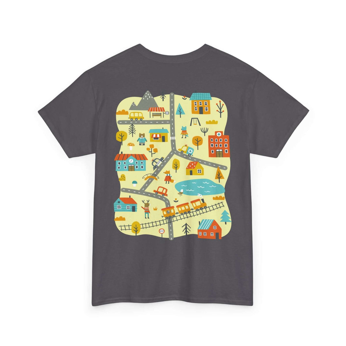 City Play Roads T-Shirt | Funny Dad Gift for Car Lovers