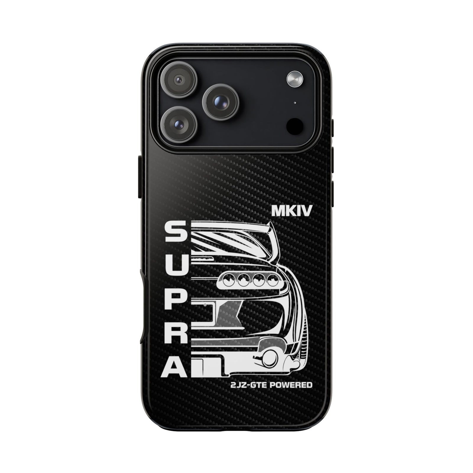 JDM Back View Tough Phone Case - iPhone 18 Pro Max, glossy, front view