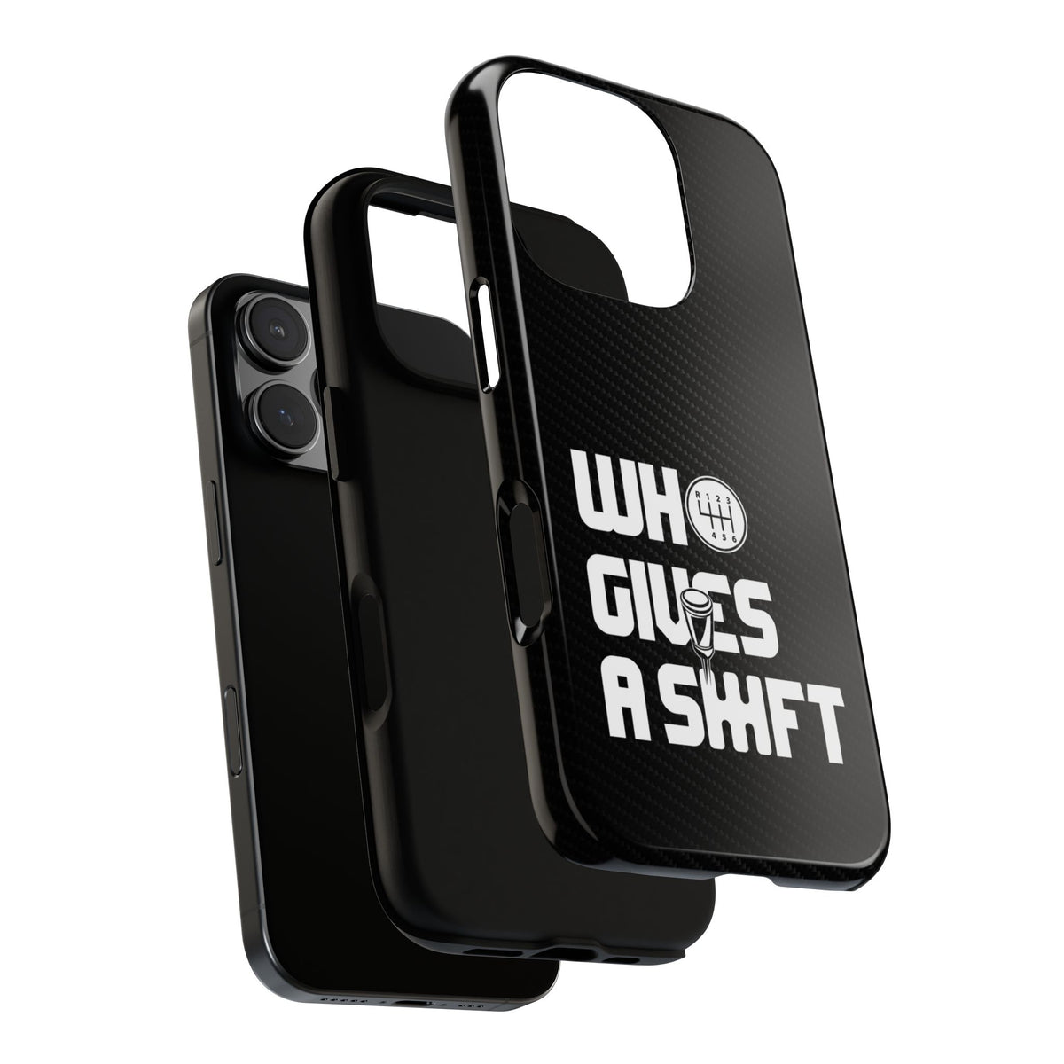 Who Gives a Shift Car Tough Phone Case | Funny Car Guy Gift