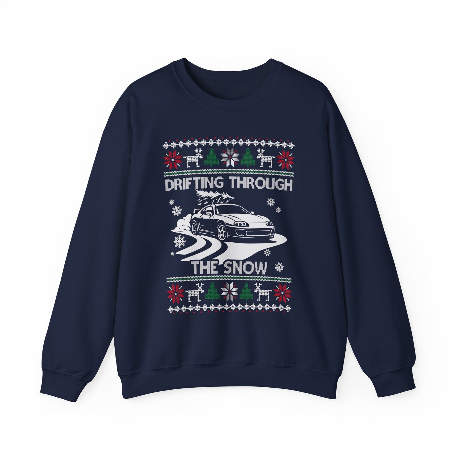 Christmas Drifting JDM Legend Crewneck Sweatshirt