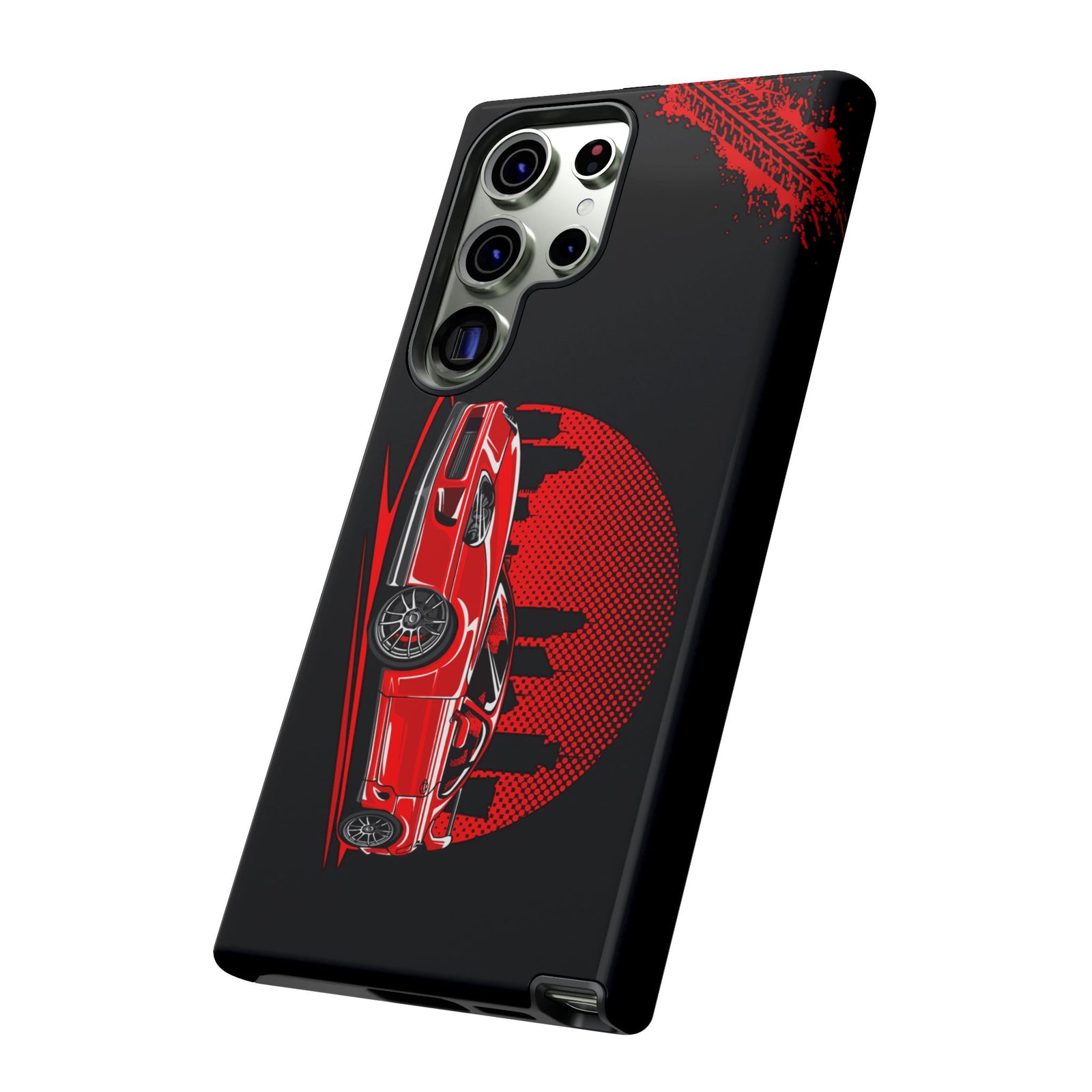 MKIV A80 Supra 2JZ Red City Tough Phone Case | JDM Car Guy Gift