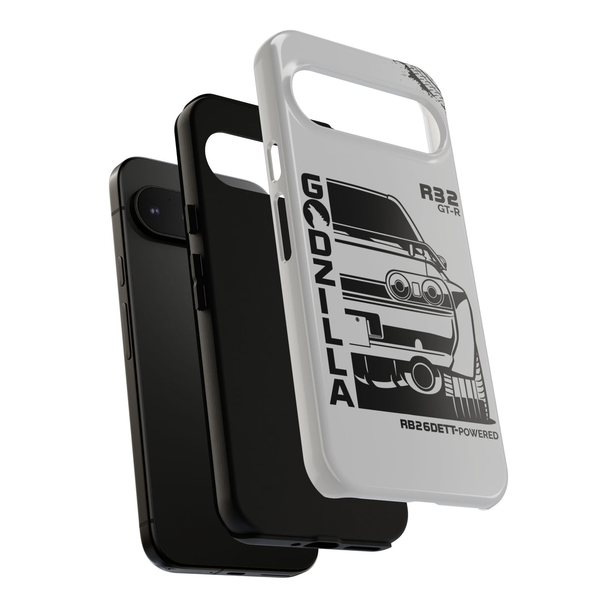 R32 Skyline GTR BNR32 Godzilla Tough Phone Case | JDM Car Gift