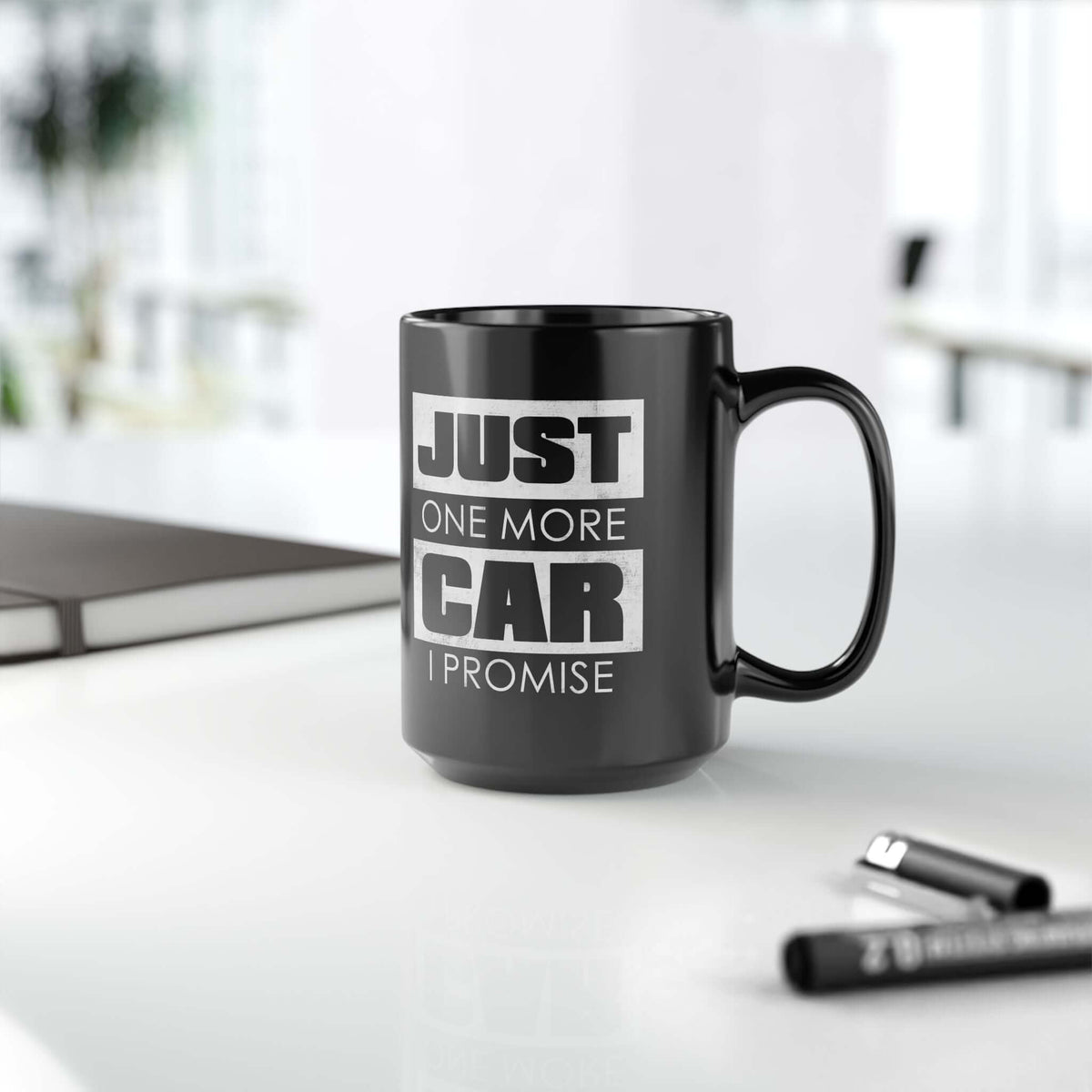 Just One More Car I Promise Coffee Mug mug design - petrolhead gift