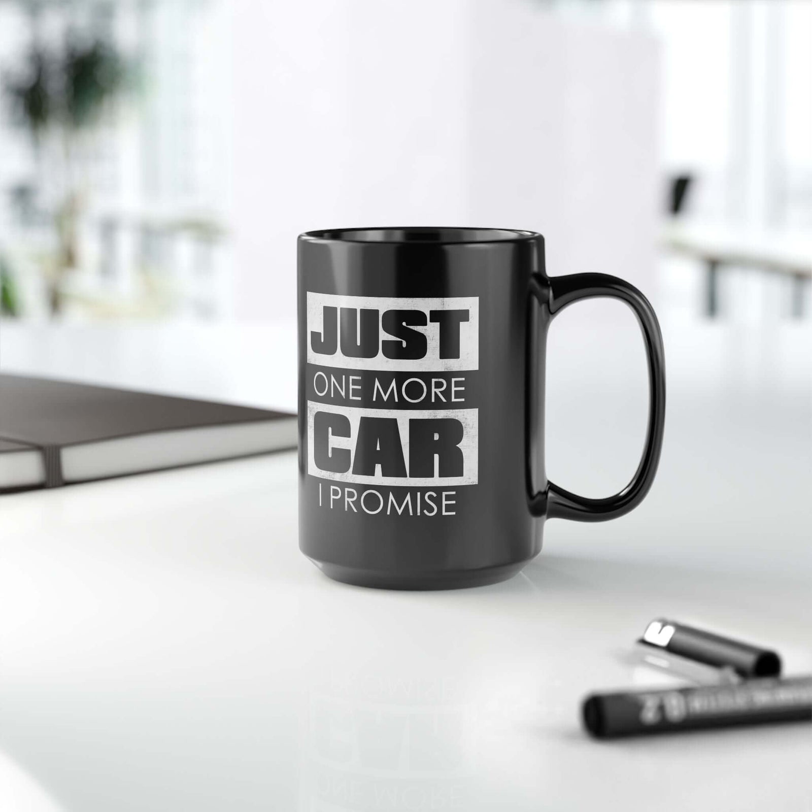 Just One More Car I Promise Coffee Mug mug design - petrolhead gift