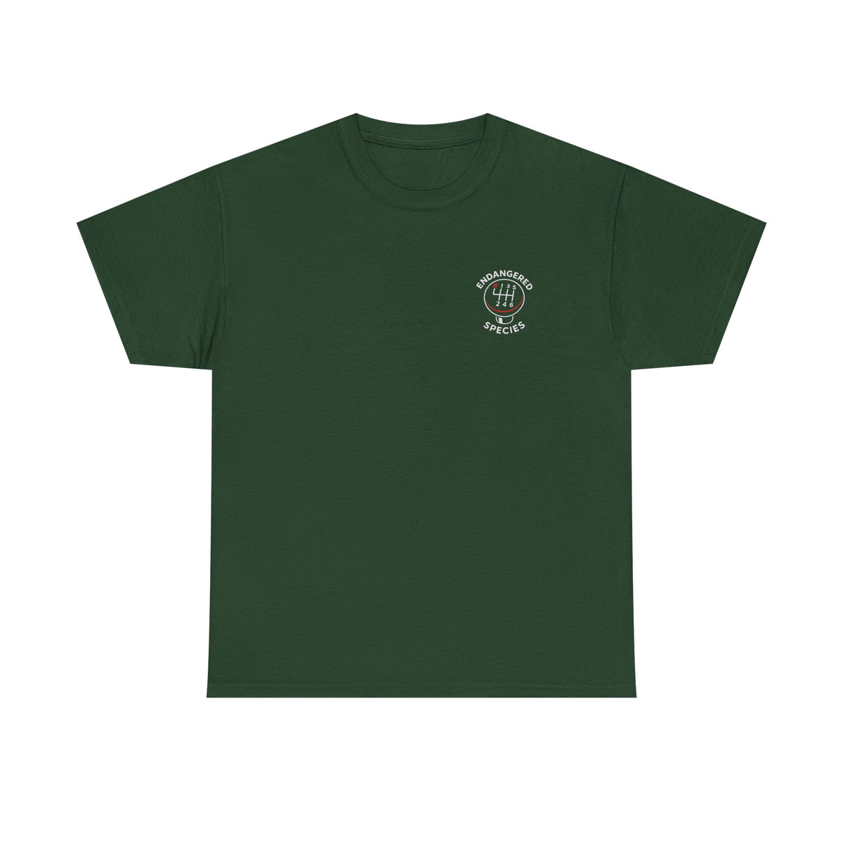 Endangered Species Stick Shift T-Shirt - manual driver tee