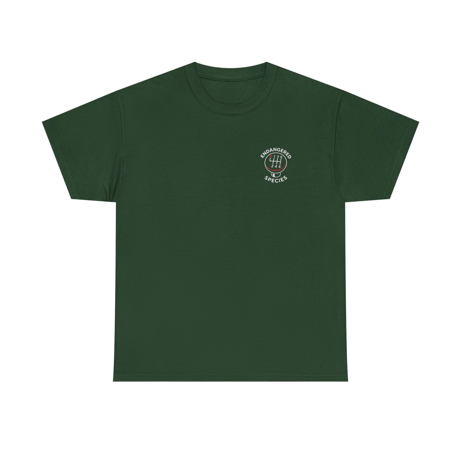 Endangered Species Stick Shift T-Shirt - manual driver tee