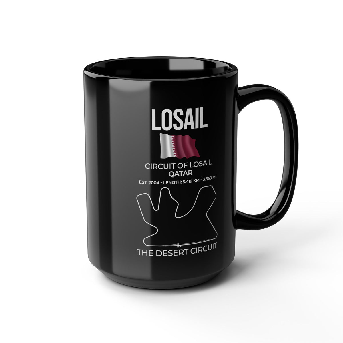 Losail Race Track Coffee Mug coffee mug - funny car guy gift