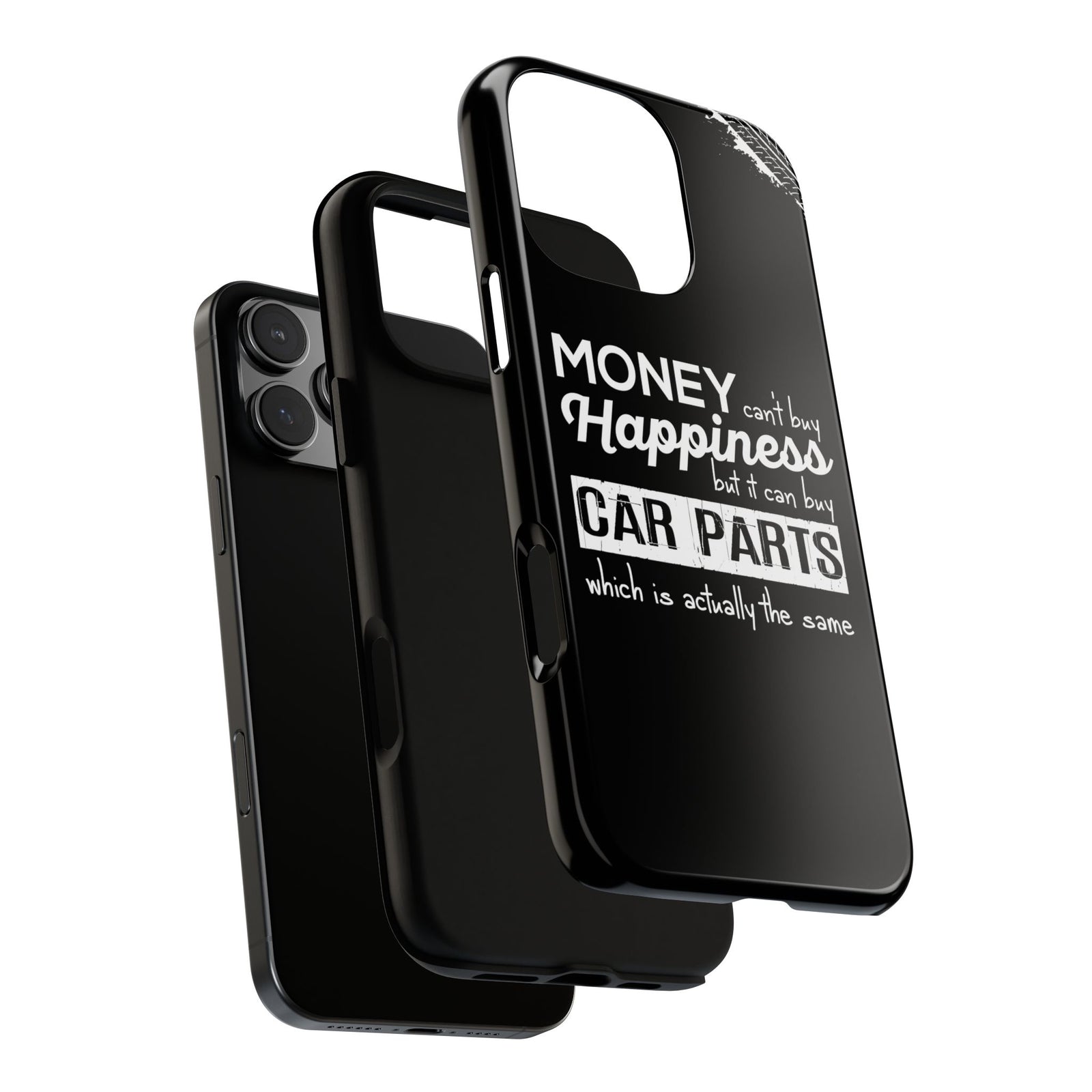 More Car Parts Equals Happiness Tough Phone Case | Car Enthusiast Gift
