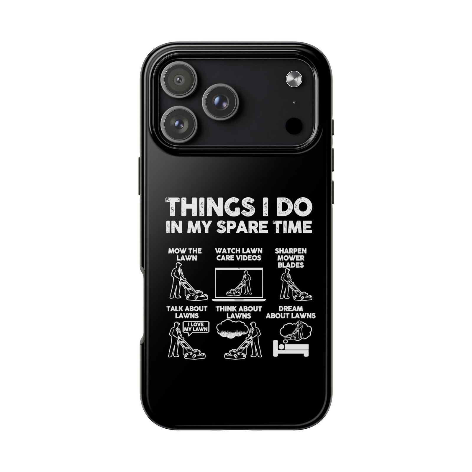 Funny Lawn Care phone case | mowing enthusiast gift