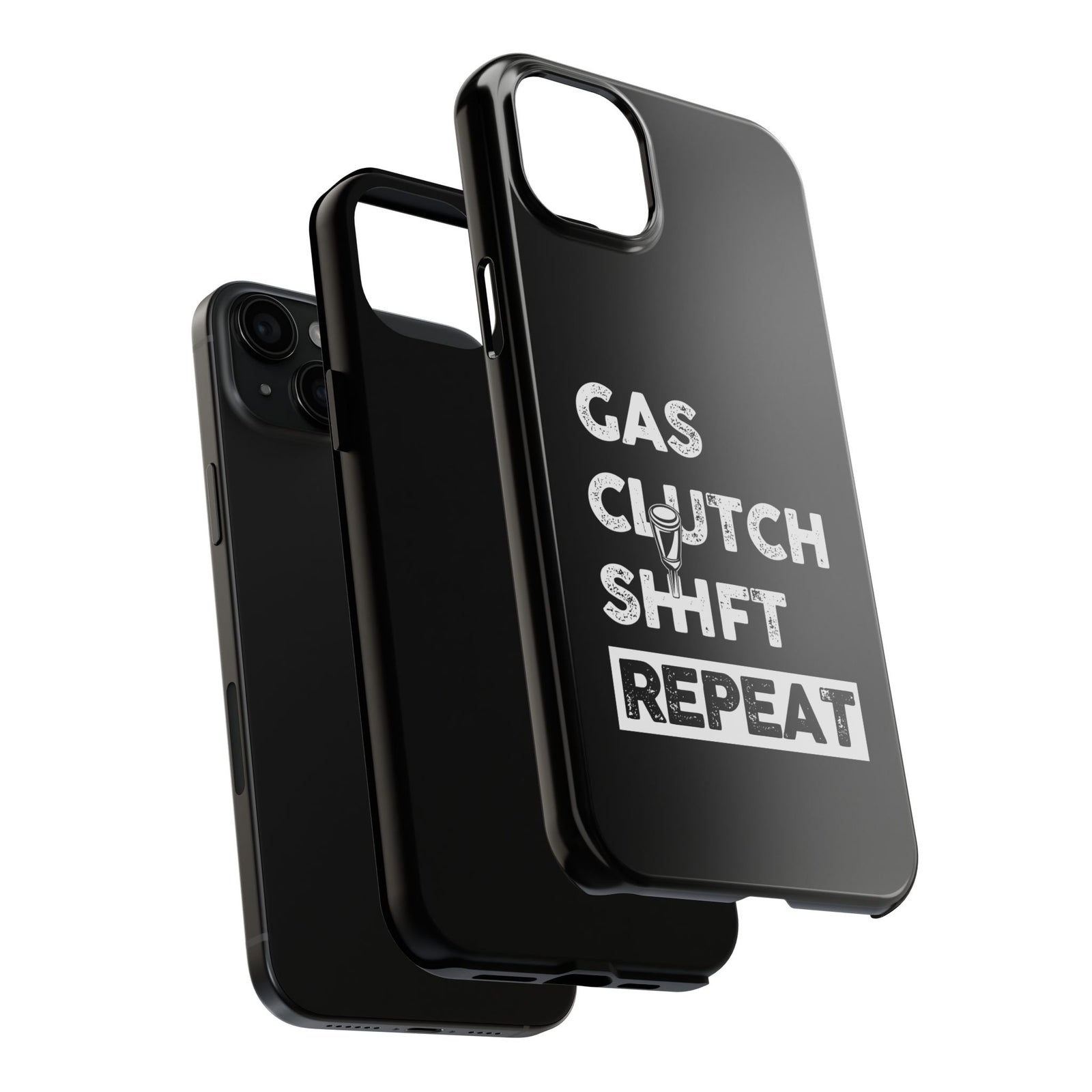 Gas Clutch Shift Repeat Phone Case | JDM Manual Transmission Gift