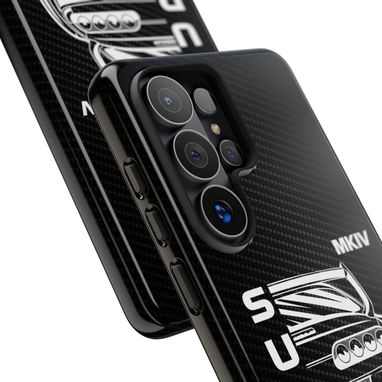 JDM Back View Tough Phone Case - Samsung Galaxy S26 Ultra, glossy, camera cutout close-up