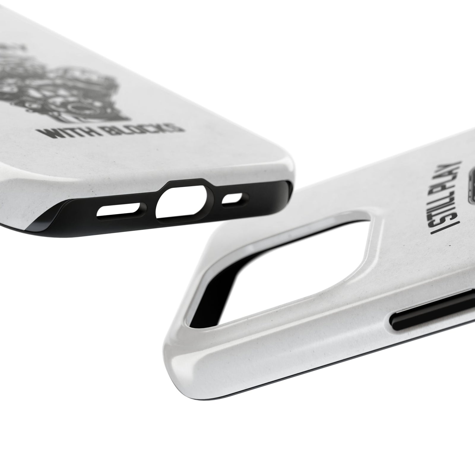 I Still Play with Blocks Engine Swap Tough Phone Case | Car Mechanic Gift