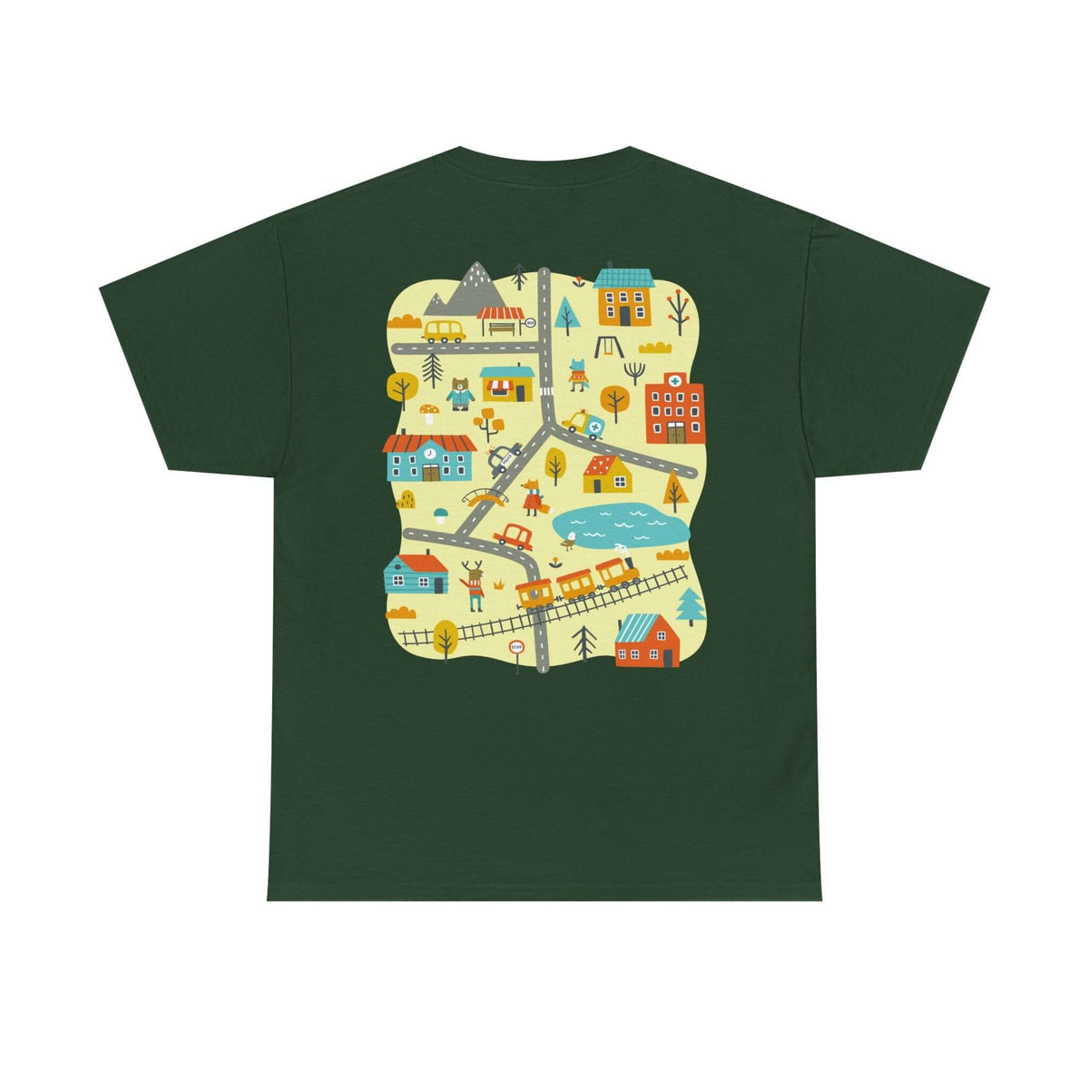 City Play Roads T-Shirt | Funny Dad Gift for Car Lovers