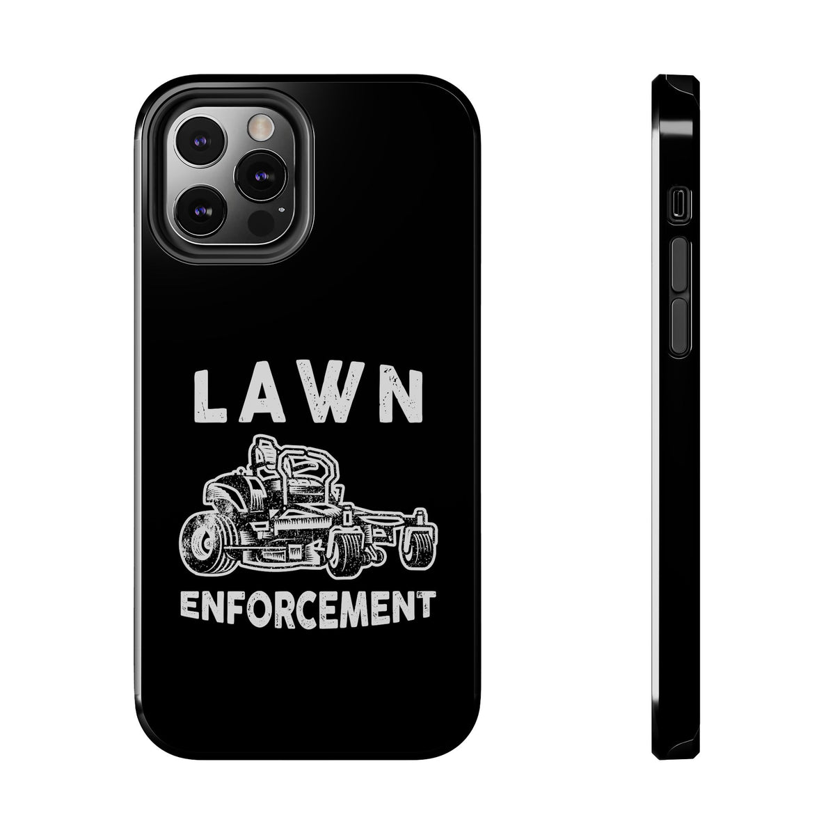 Lawn Enforcement Phone Case shirt color variant - car guy gift