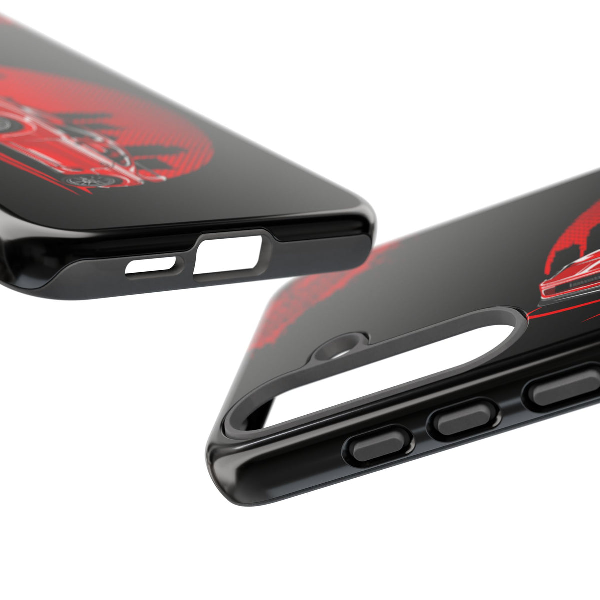 MKIV A80 Supra 2JZ Red City Tough Phone Case | JDM Car Guy Gift