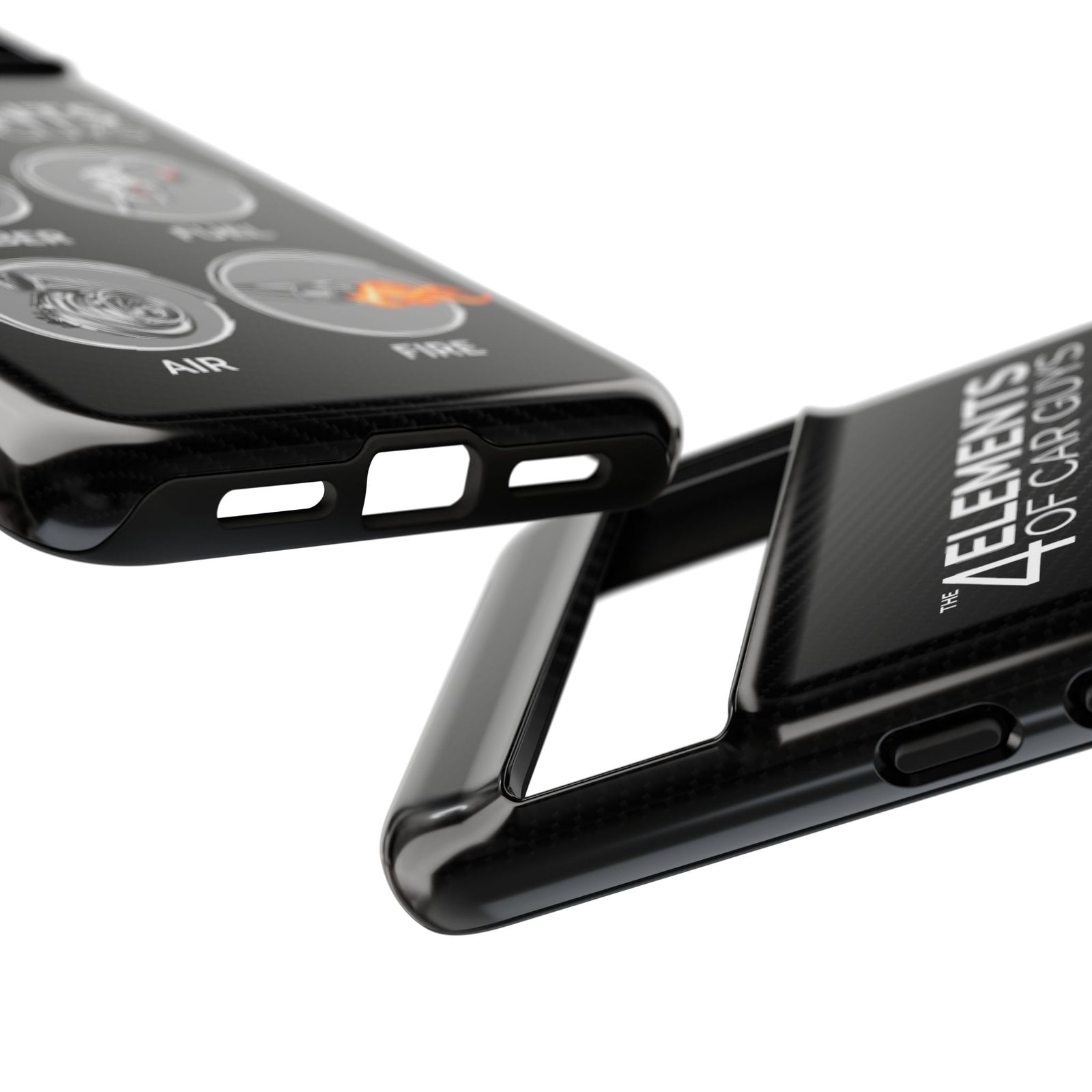 The 4 Elements of Car Guys Tough Phone Case | Funny Car Lover Gift