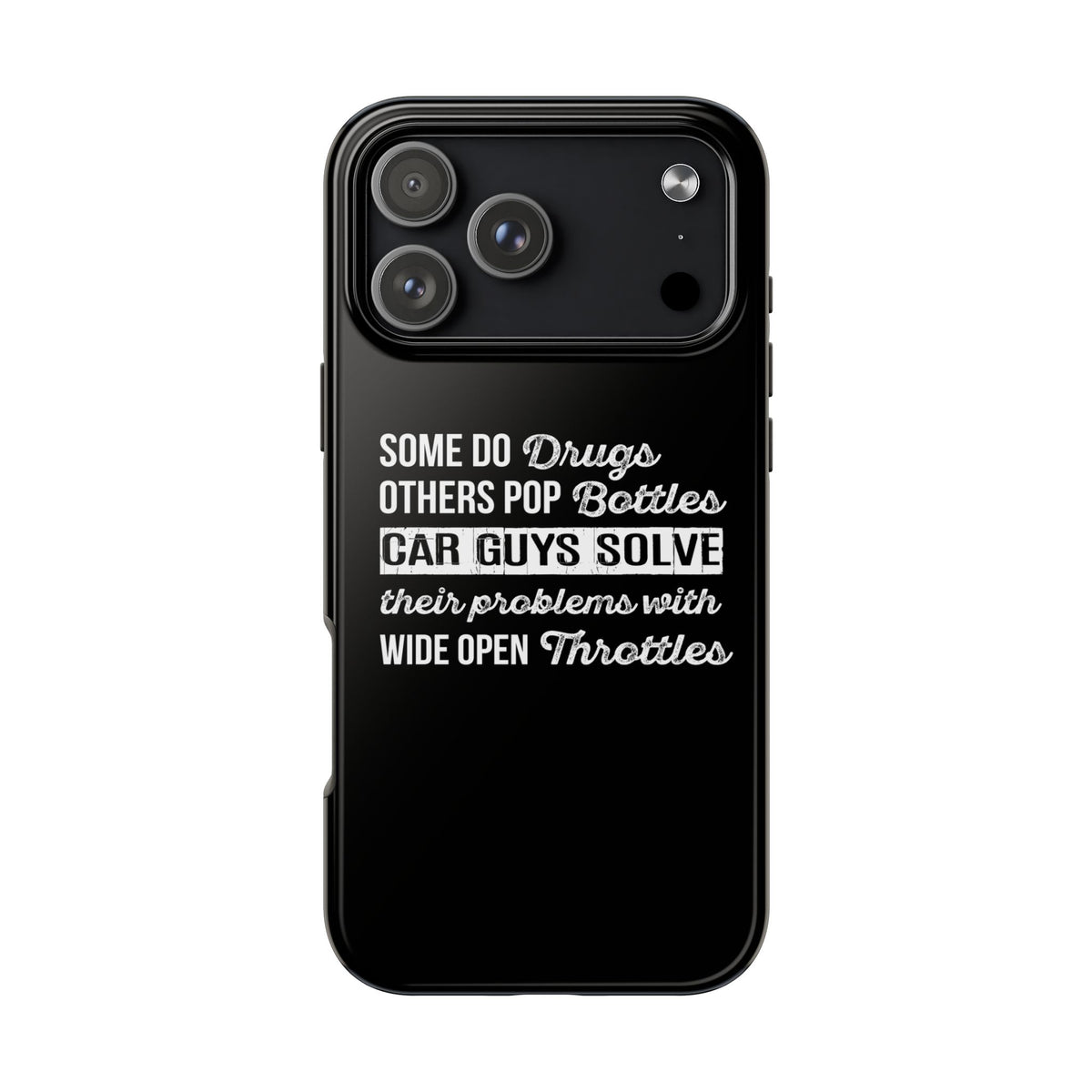 Car Guys Problems Funny Tough Car Phone Case | Car Enthusiast Gift