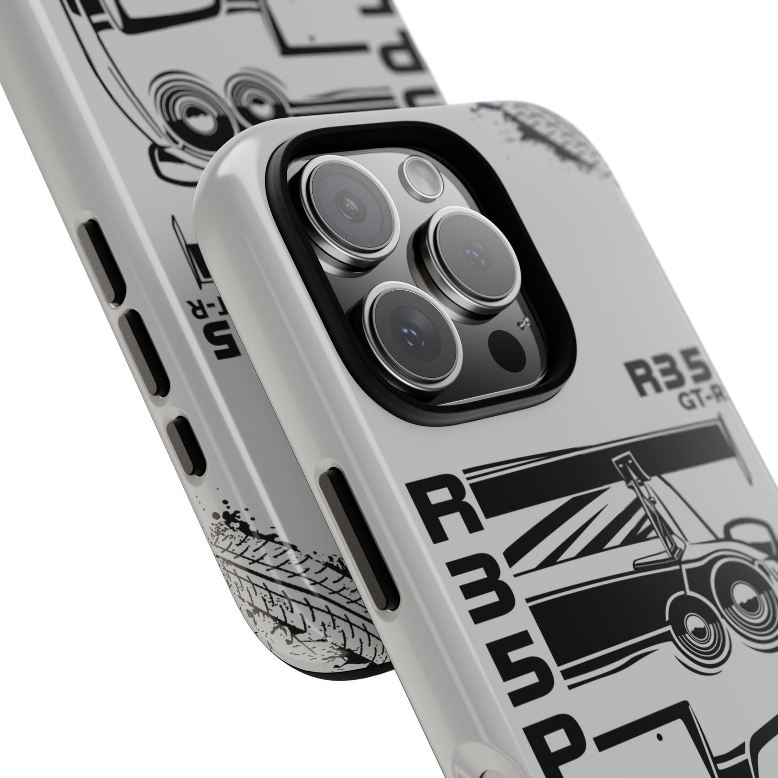 JDM Front View Tough Phone Case - Samsung Galaxy S23 Ultra, glossy, lifestyle photo