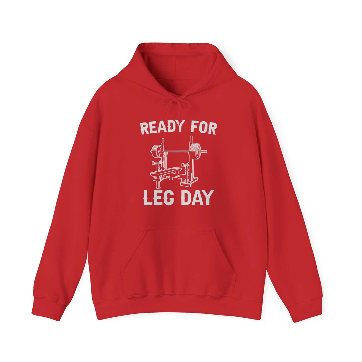Ready for Leg Day Hoodie pullover sweatshirt - automotive gift for him