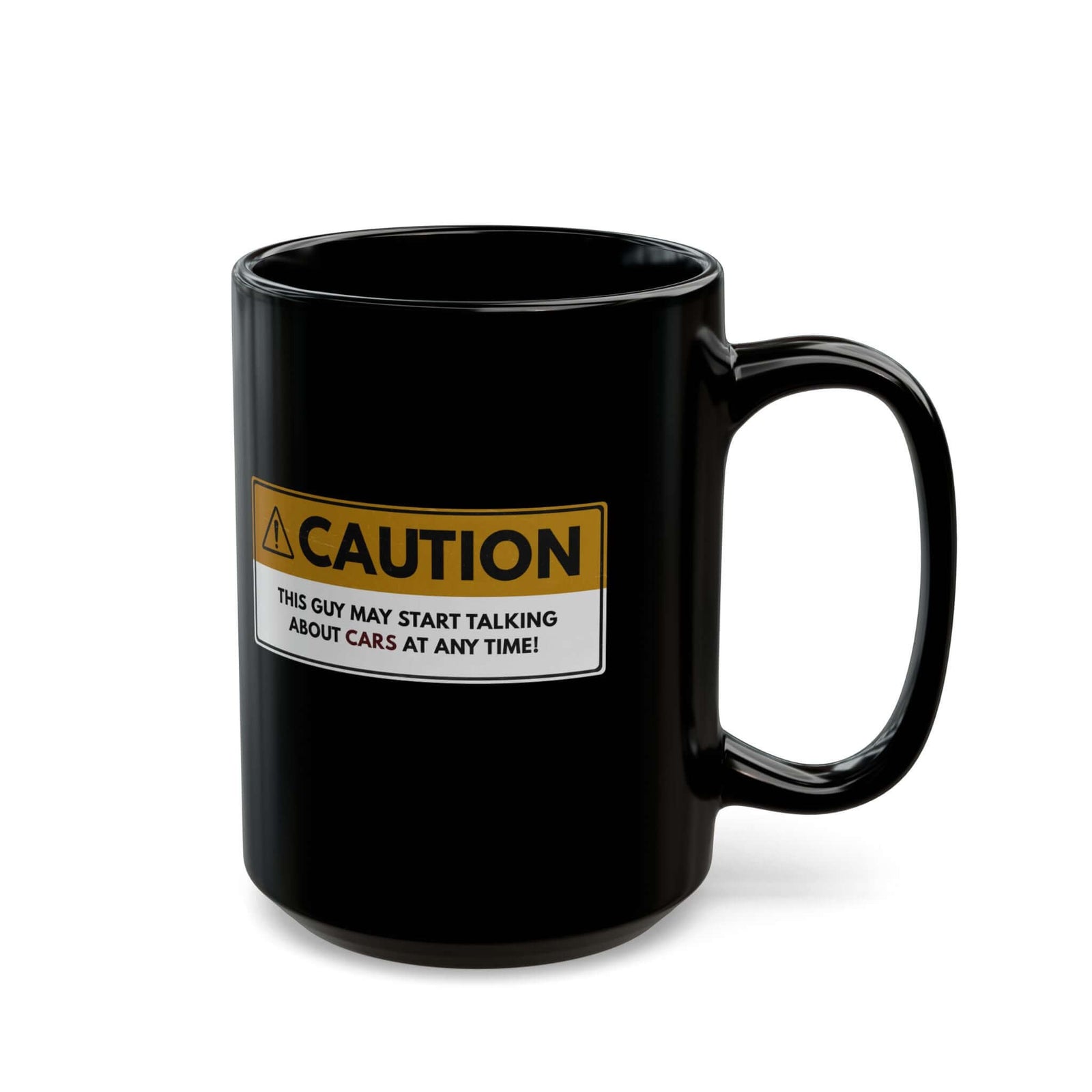 Caution This Guy May Start Talking About Cars Mug mug - funny gift for car enthusiasts