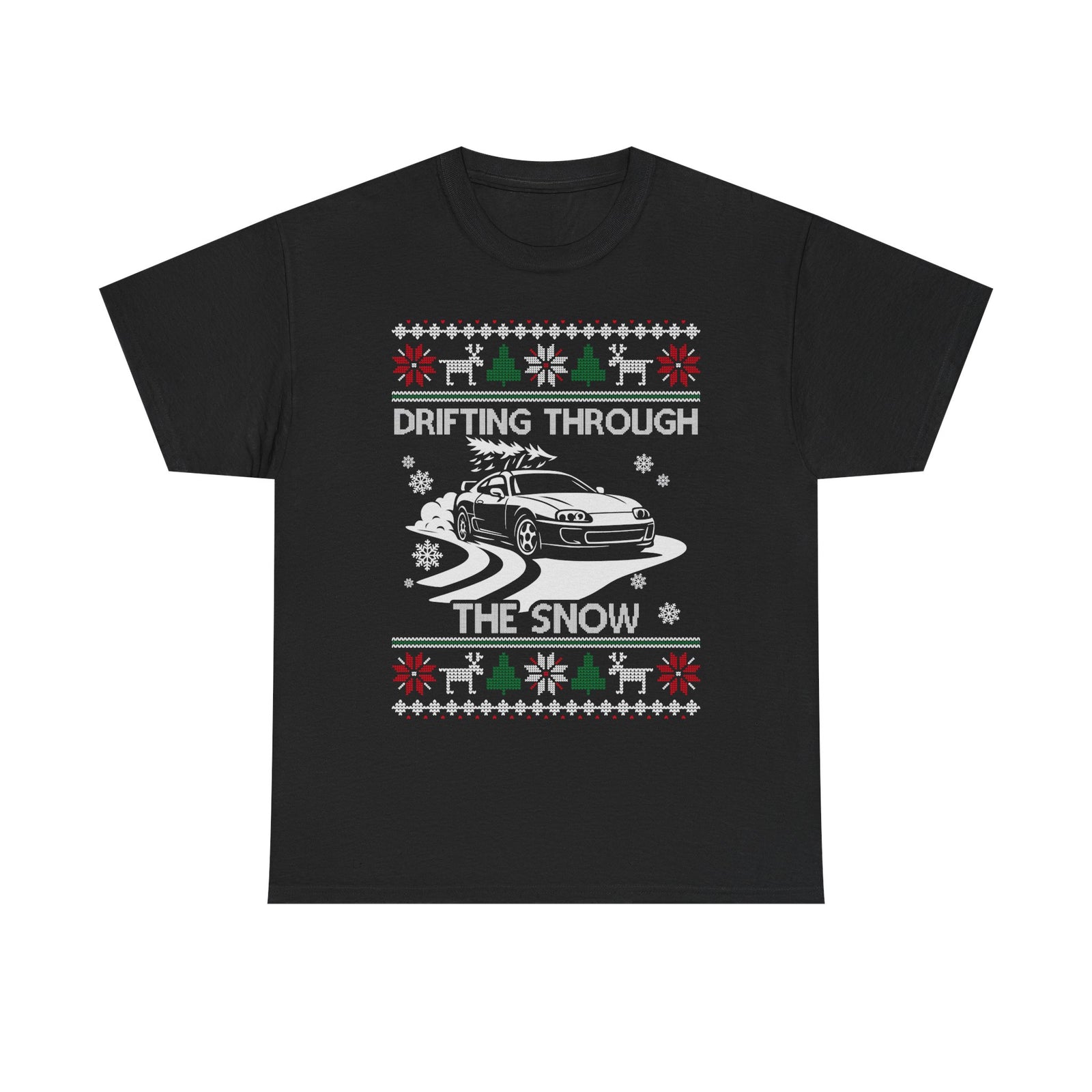 Christmas Drift Car T-Shirt