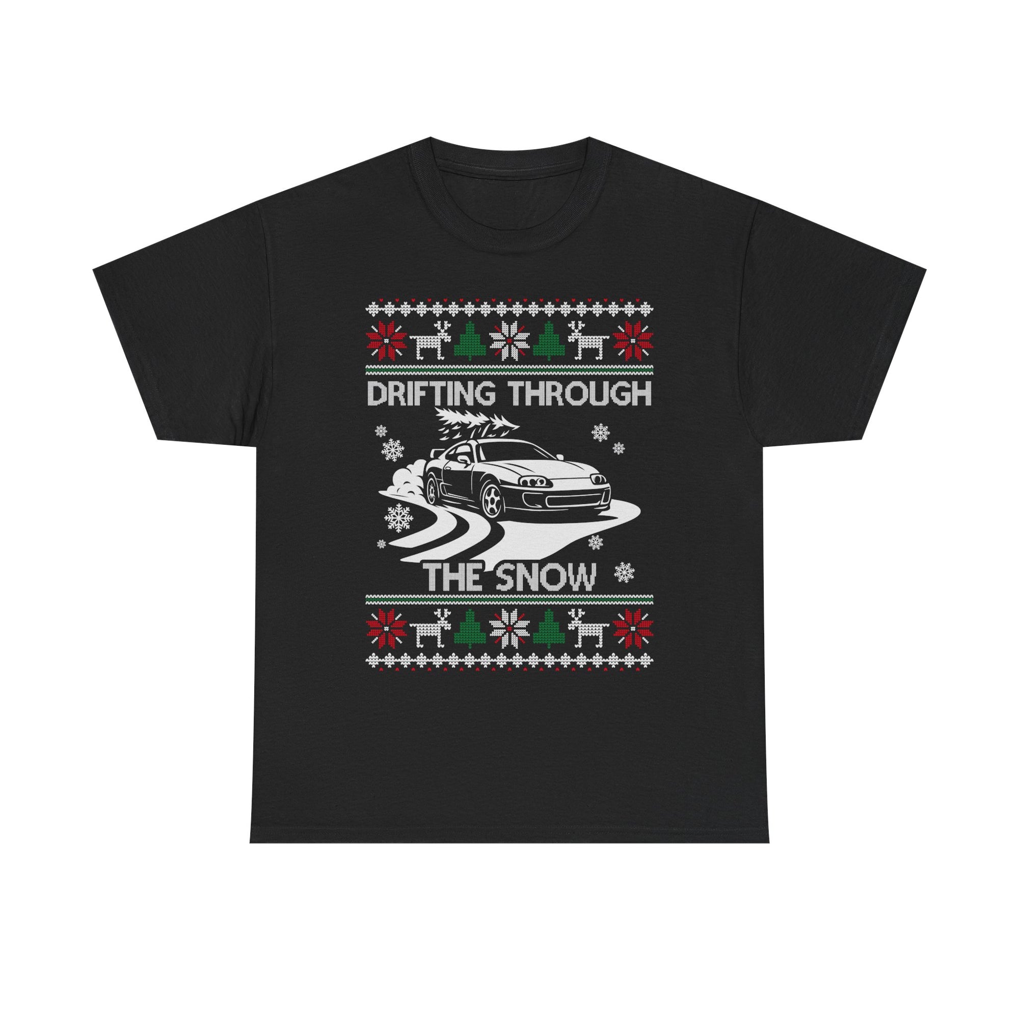 Christmas Drift Car T-Shirt
