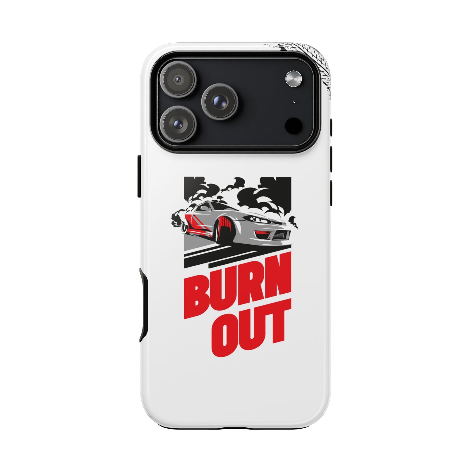 JDM Burnout Tough Car Phone Case - iPhone 18 Pro Max, glossy, front view