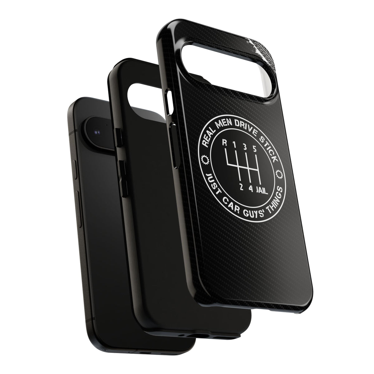 Real Men Drive Stick Manual Transmission Tough Phone Case | Car Guy Gift