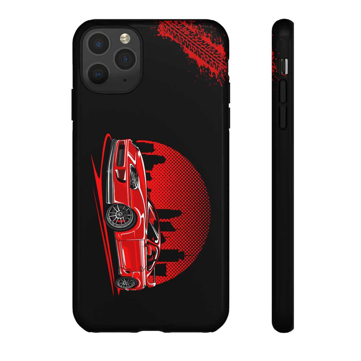 MKIV A80 Supra 2JZ Red City Tough Phone Case | JDM Car Guy Gift