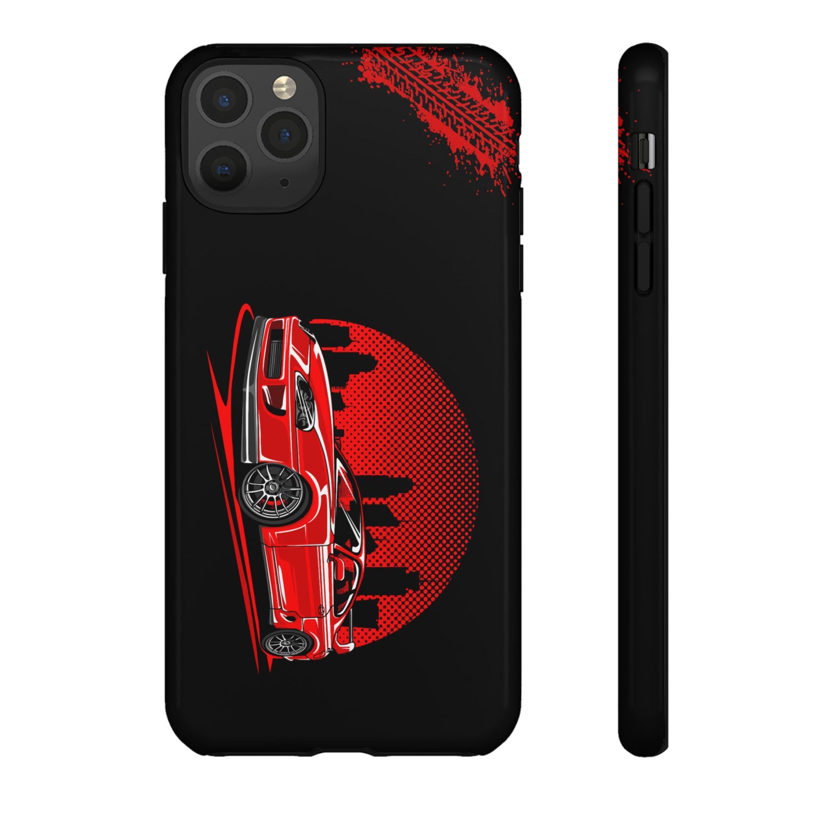 MKIV A80 Supra 2JZ Red City Tough Phone Case | JDM Car Guy Gift