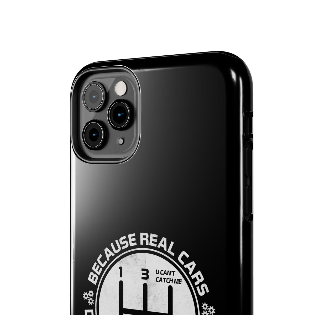 Real Cars Don't Shift Themselves Tough Phone Case | Manual Car Guy Gift