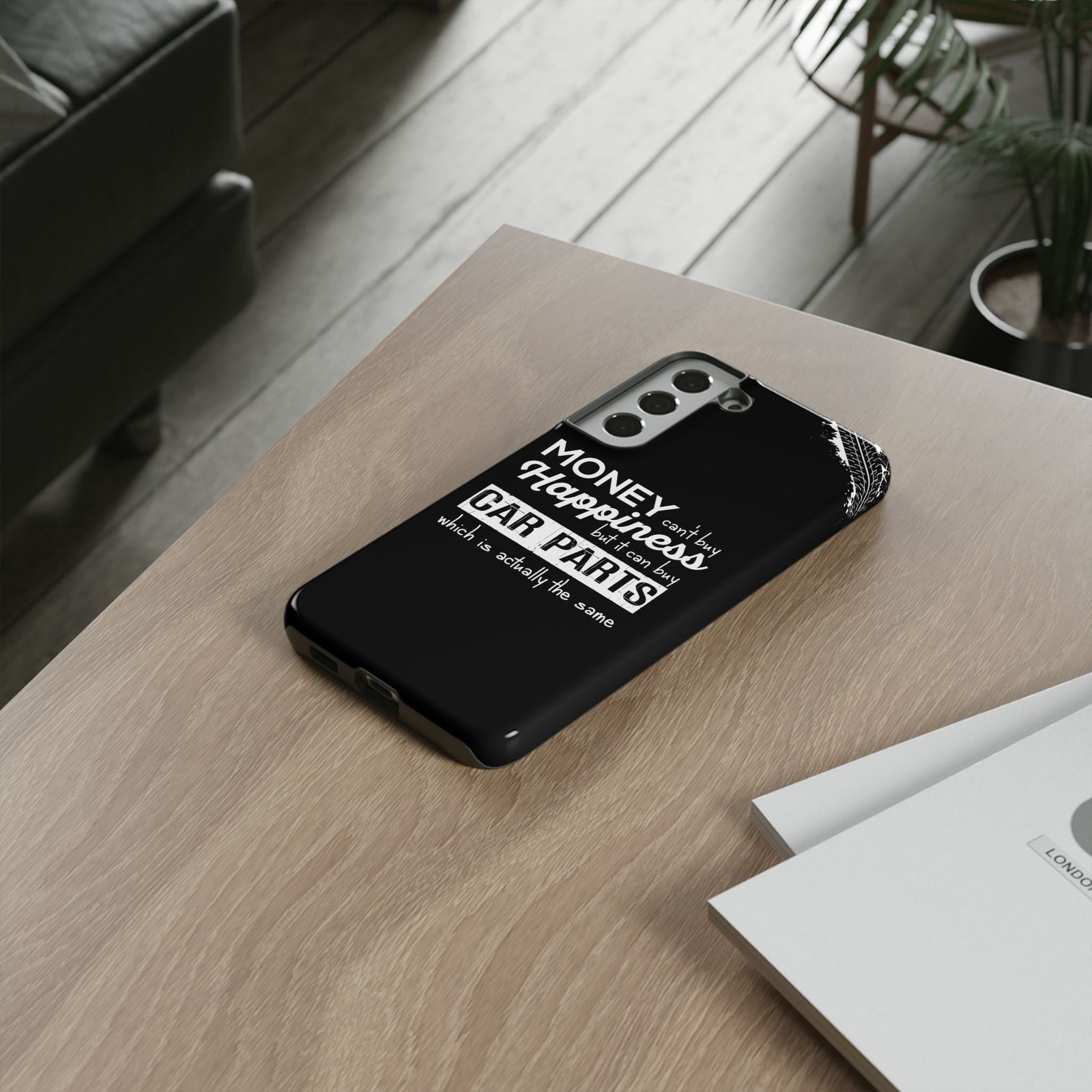 More Car Parts Equals Happiness Tough Phone Case | Car Enthusiast Gift