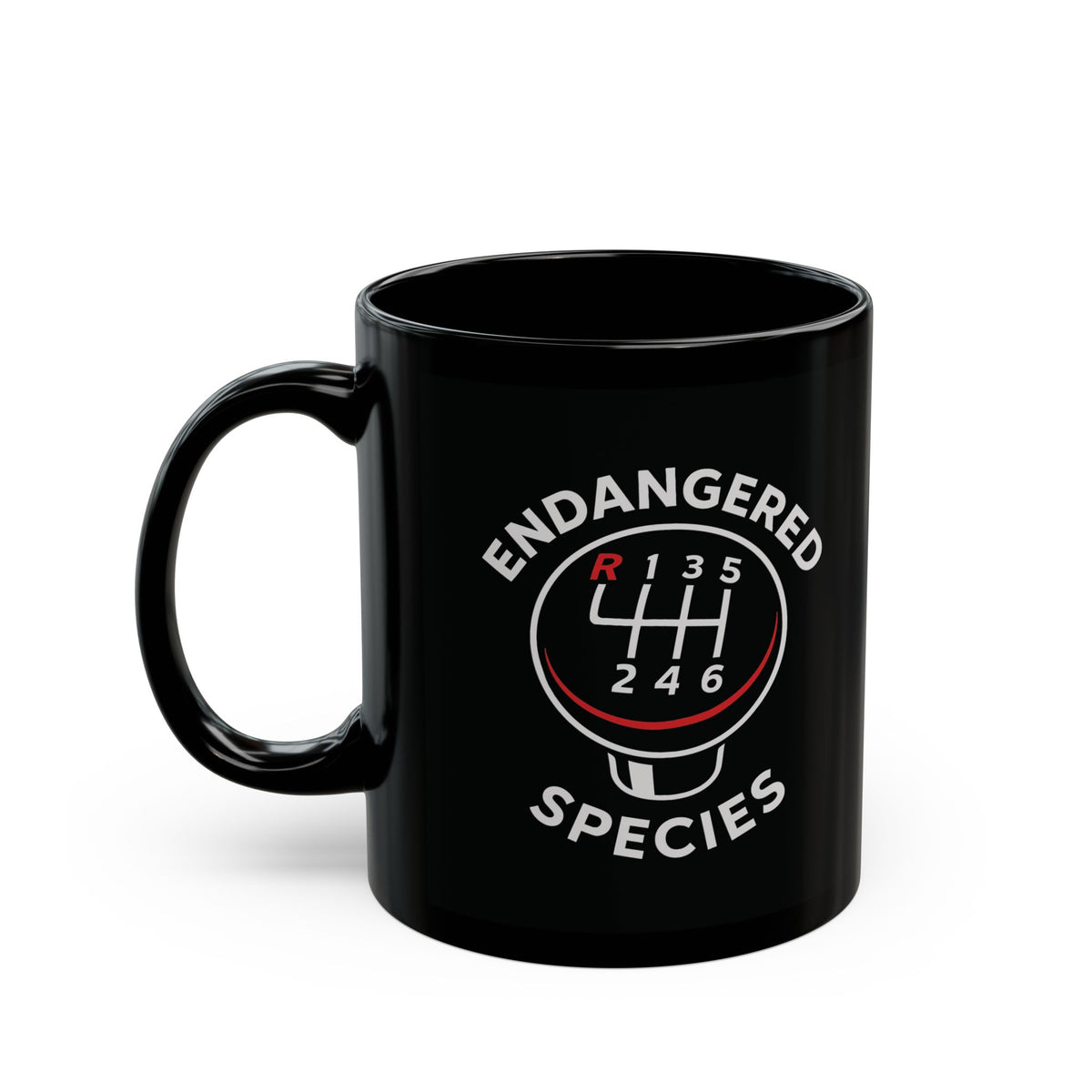 Endangered Species Stick Shift Mug funny mug - automotive enthusiast gift
