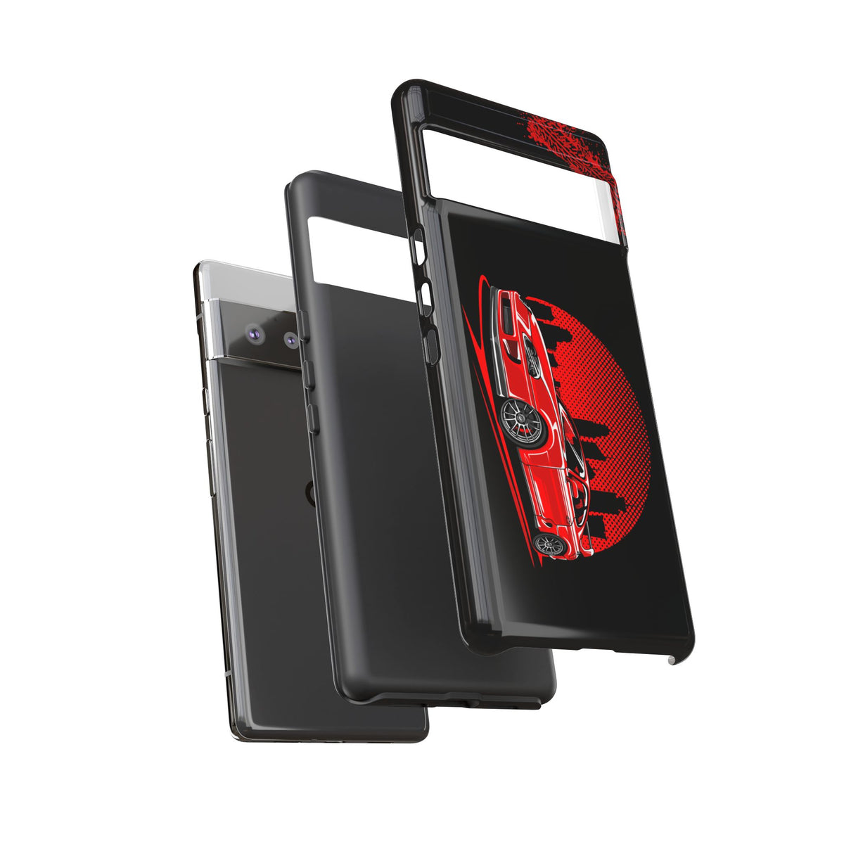 MKIV A80 Supra 2JZ Red City Tough Phone Case | JDM Car Guy Gift